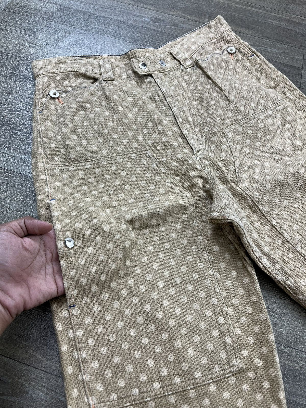 Issey Miyake Vintage Frapbois Issey Miyake Polkadot Pants Designer Size US 28 / EU 44 - 8 Thumbnail