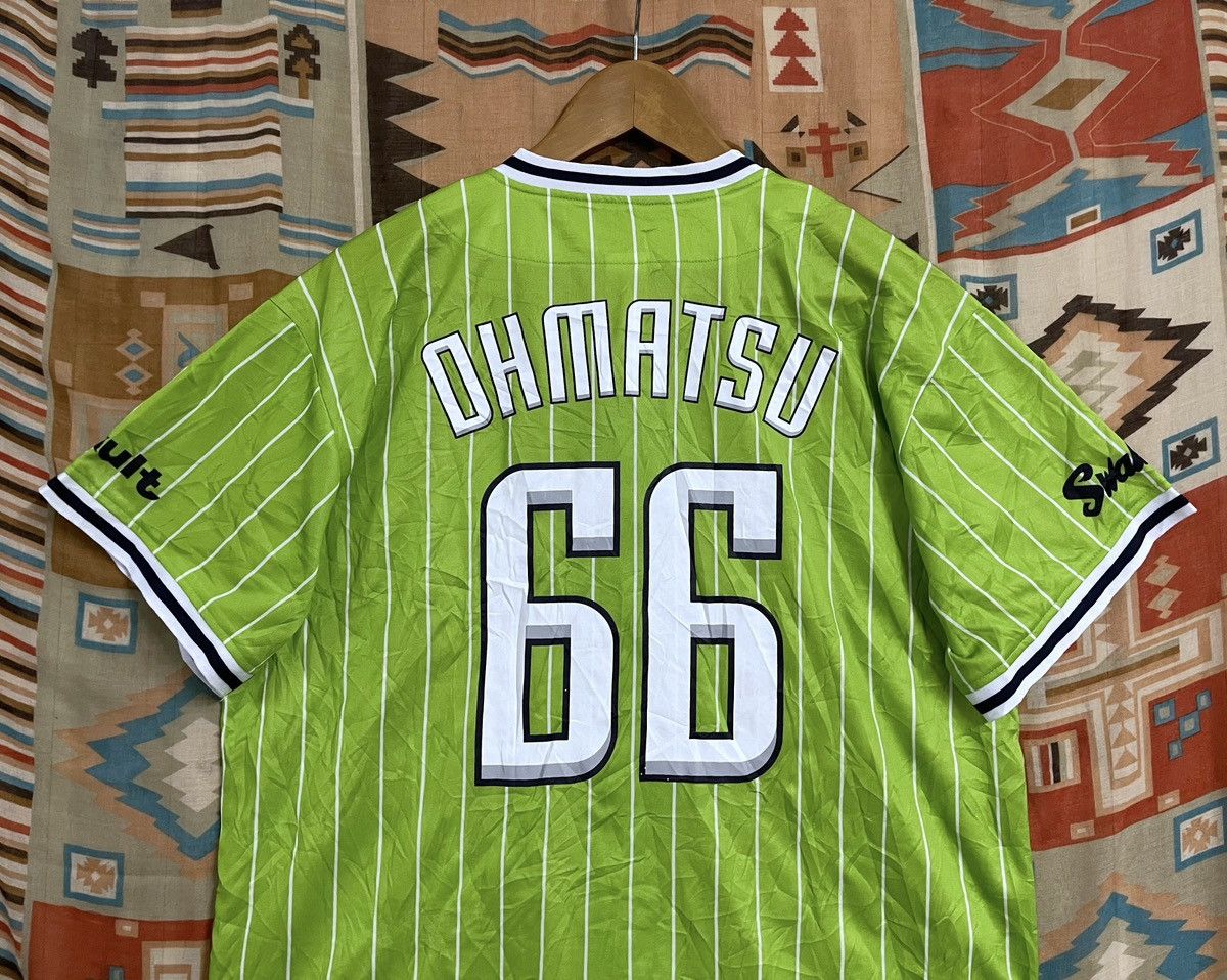 Majestic × Sports Specialties × Vintage Vintage Japan Baseball Jersey Tokyo Swallows J League Rare Size US L / EU 52-54 / 3 - 10 Thumbnail