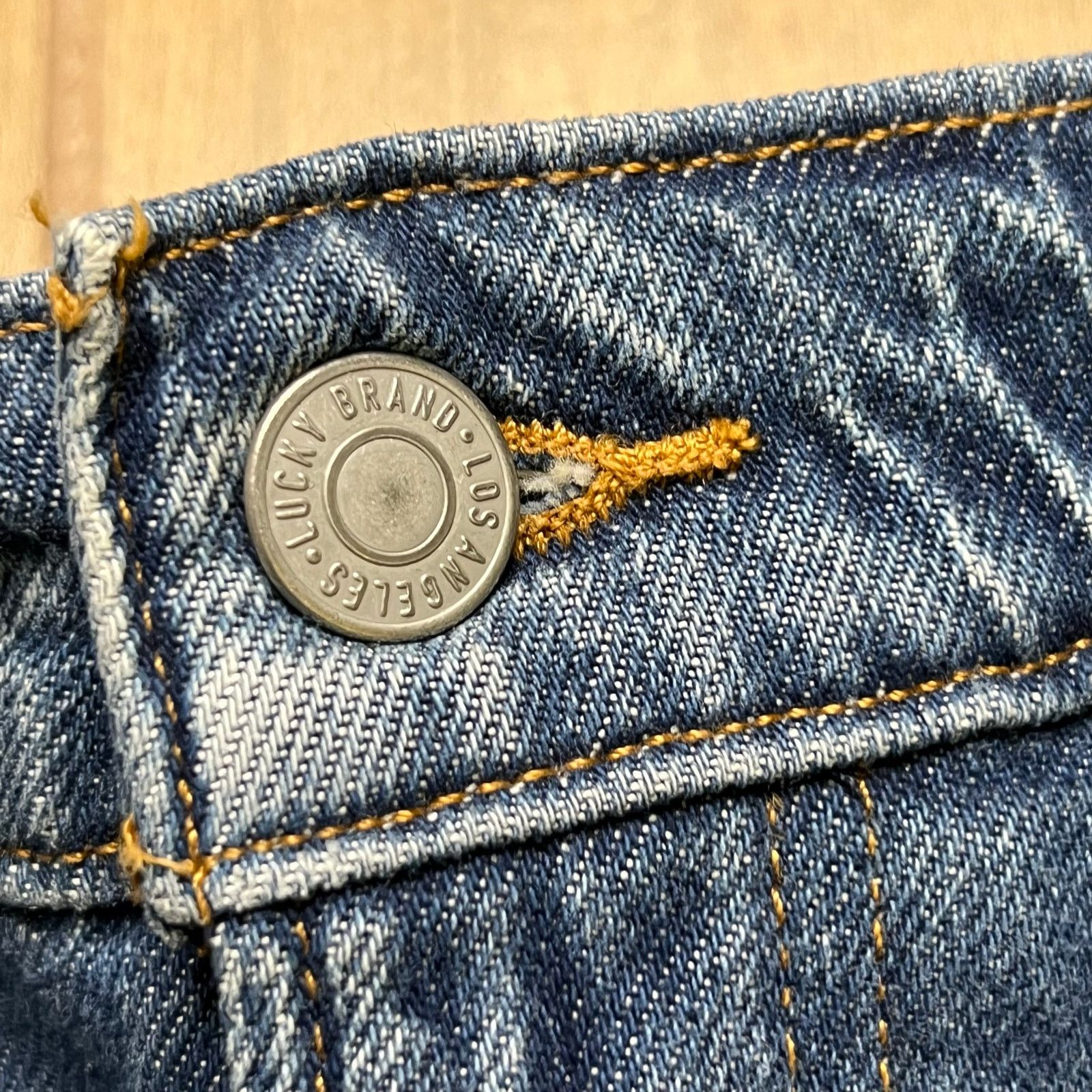 Lucky Brand Lucky Brand Women's High Rise Cut Off Skirt Blue Sz 10/30 Size 30" / US 8 / IT 44 - 10 Thumbnail