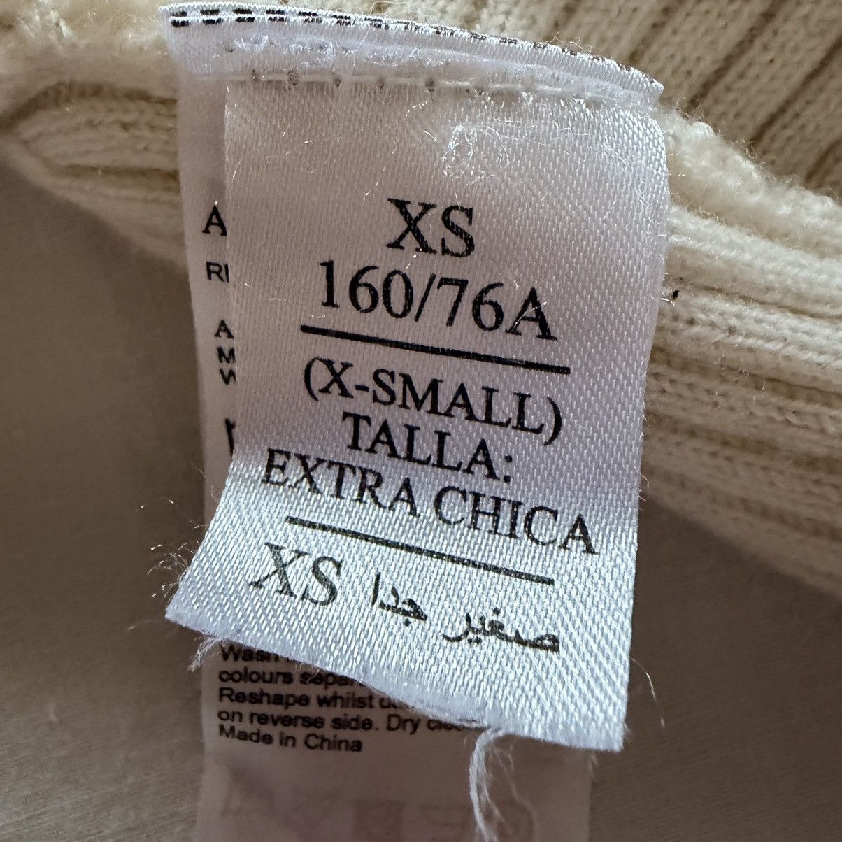 Allsaints AllSaints Marias Jumper XS 100% Merino Wool Cropped Layered Size XS / US 0-2 / IT 36-38 - 12 Thumbnail