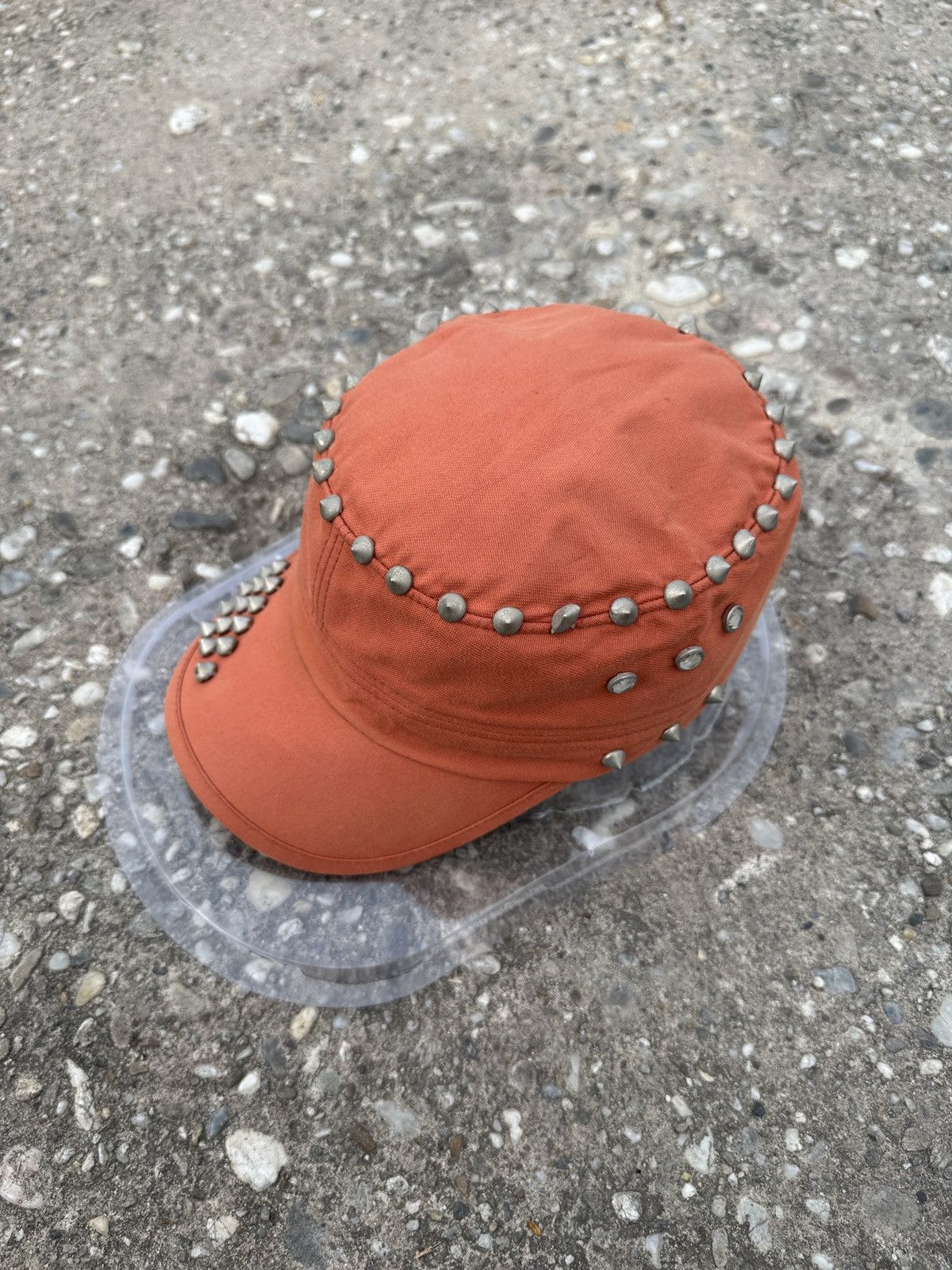 Japanese Brand Crazy Studded Comando Hat Punk Y2K Lgb Size ONE SIZE - 7 Thumbnail