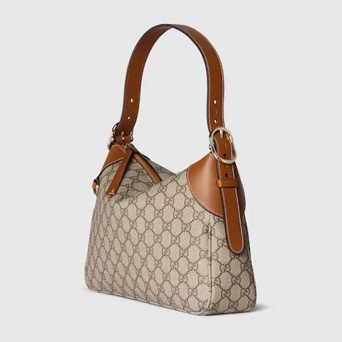 Gucci o1la5ras0526 Size: OS / GG Emblem Medium Shoulder Bag Size ONE SIZE - 4 Thumbnail