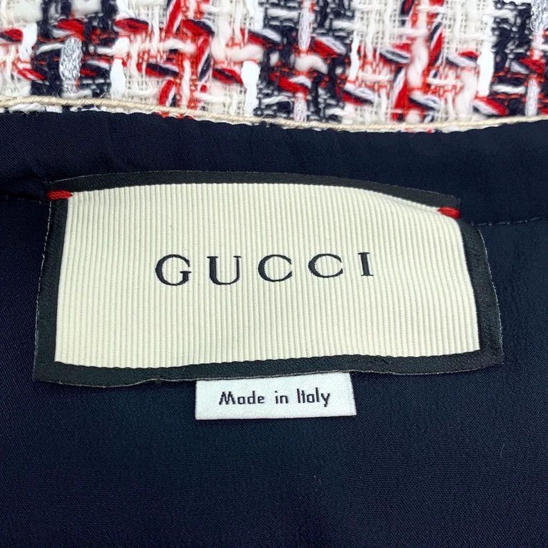 Gucci Gucci Color-blocked tweed coat 2502-Nextarrow Size US S / EU 44-46 / 1 - 7 Thumbnail