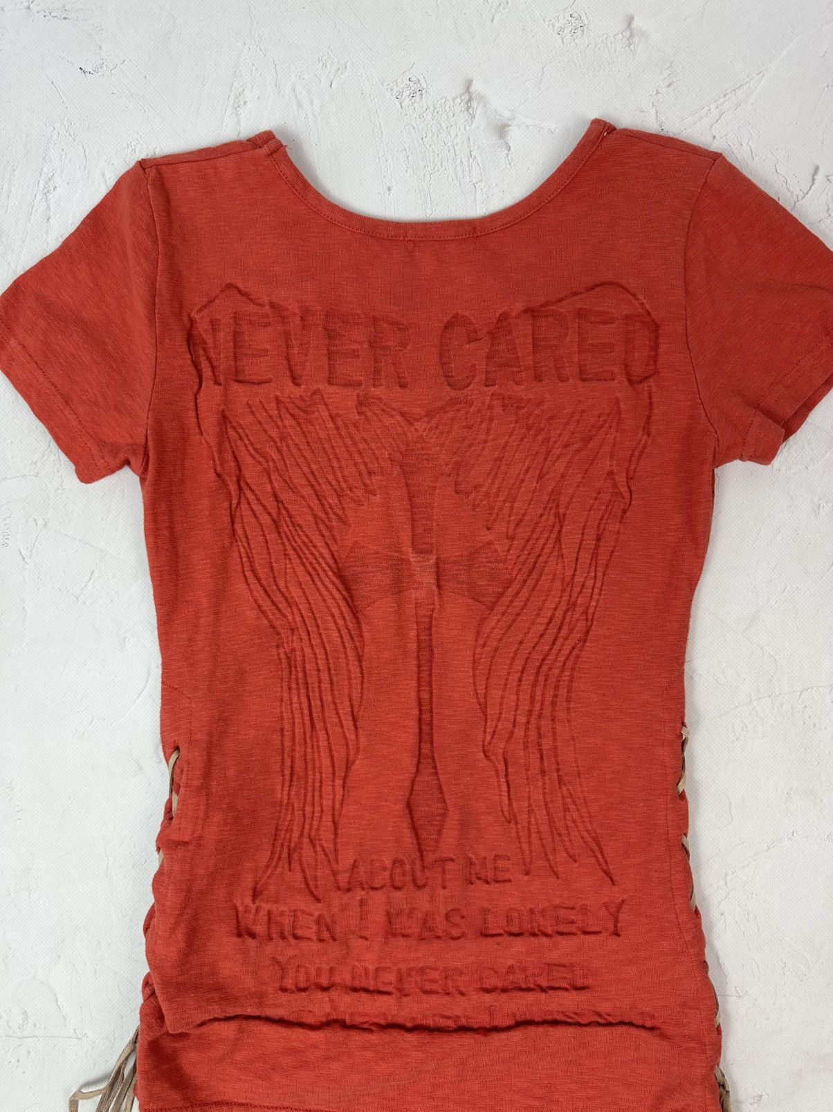 Vintage Vintage Printed Orange Tee Size S / US 4 / IT 40 - 7 Thumbnail