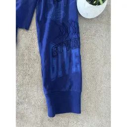 Givenchy o1mle0125 All-in-One T-Shirt Balaclava in Cobalt Blue Size US XXL / EU 58 / 5 - 4 Thumbnail