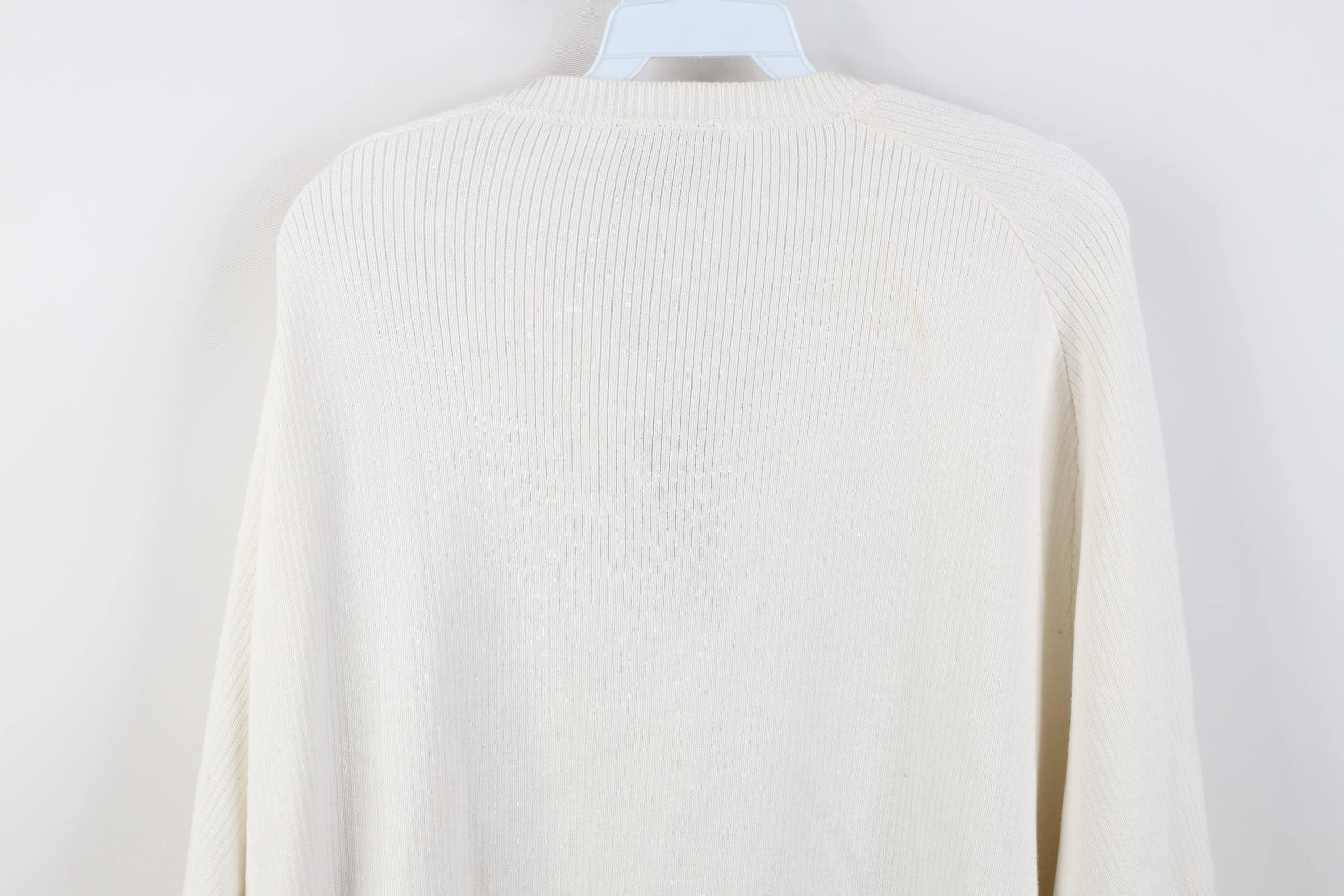 Polo Ralph Lauren Deadstock Vintage 90s Ralph Lauren Ribbed Knit Sweater Size US XXL / EU 58 / 5 - 15 Thumbnail