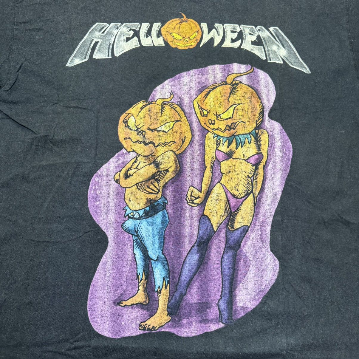 Band Tees Vintage 00’ Helloween Band Tee Size US XL / EU 56 / 4 - 6 Thumbnail