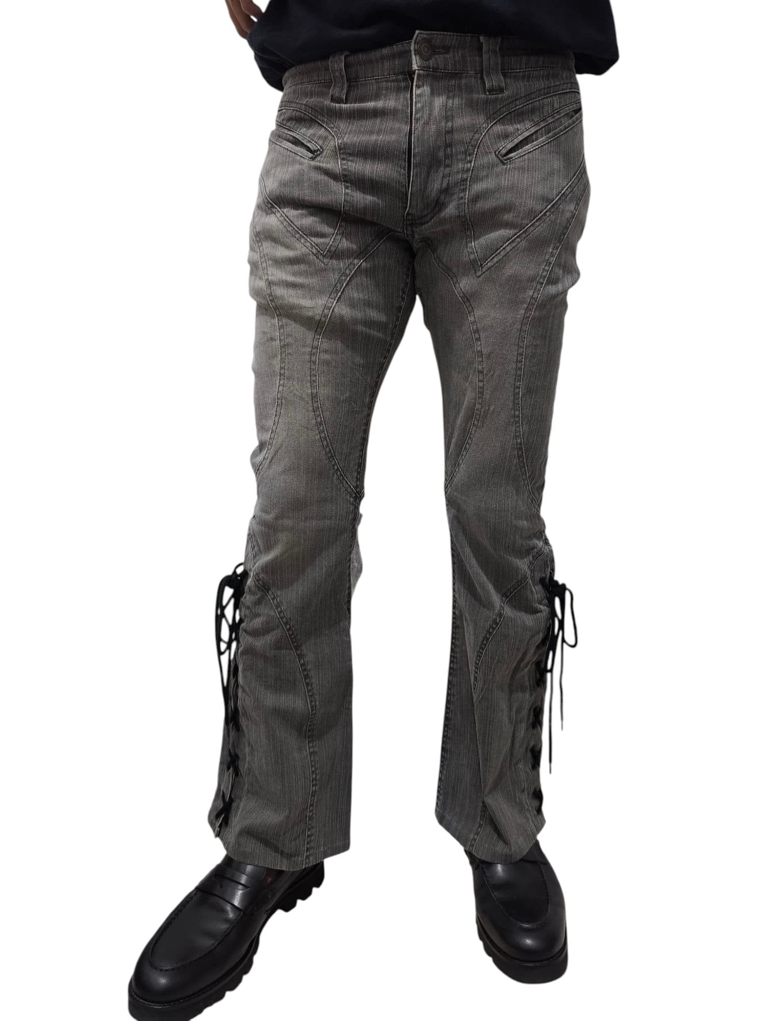 Tornado Mart Tornado Mart Lace up Pants Size US 30 / EU 46 - 1 Thumbnail