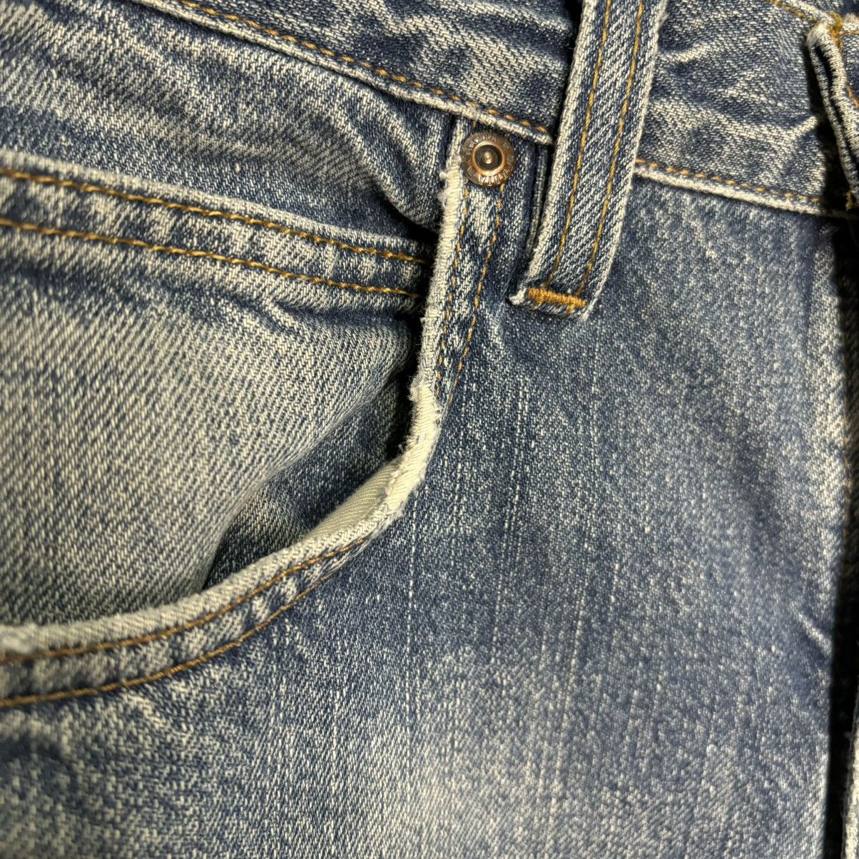 Vintage Vintage 1990s Blue Denim Jeans Size US 30 / EU 46 - 3 Thumbnail
