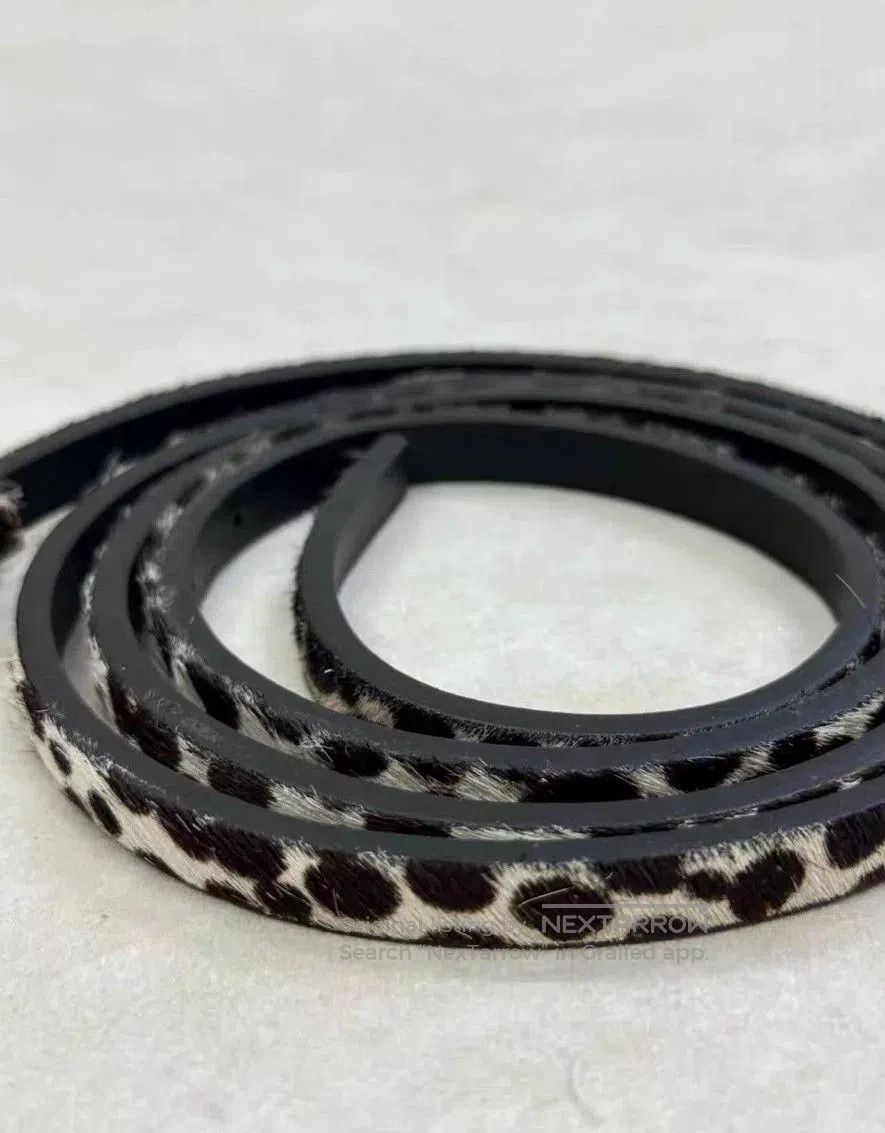 Haider Ackermann Haider Ackermann Leopard Print Belt. Size ONE SIZE - 4 Thumbnail