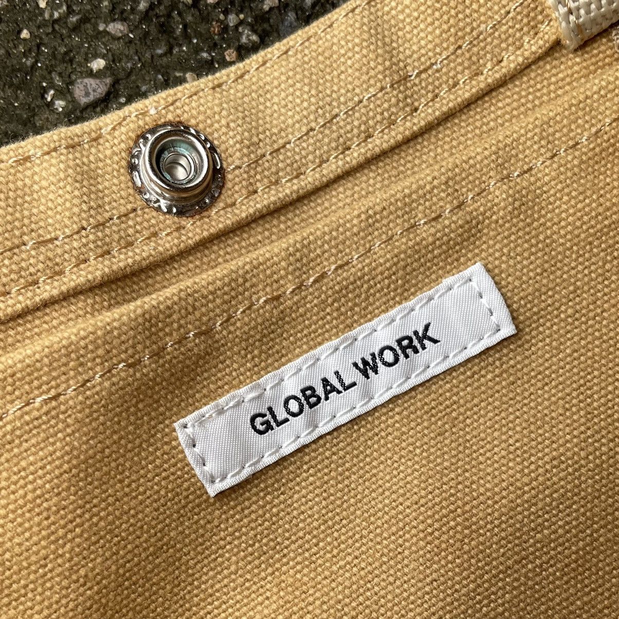 Global Work × Japanese Brand High Quality Canvas Global Work Sling Bag Size ONE SIZE - 11 Thumbnail