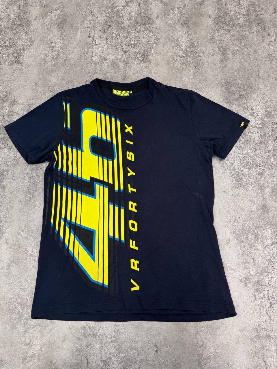 Valentino VR46 Valentino Rossi 46 Graphic T- Shirt Navy Size S Size US S / EU 44-46 / 1 - 1 Thumbnail