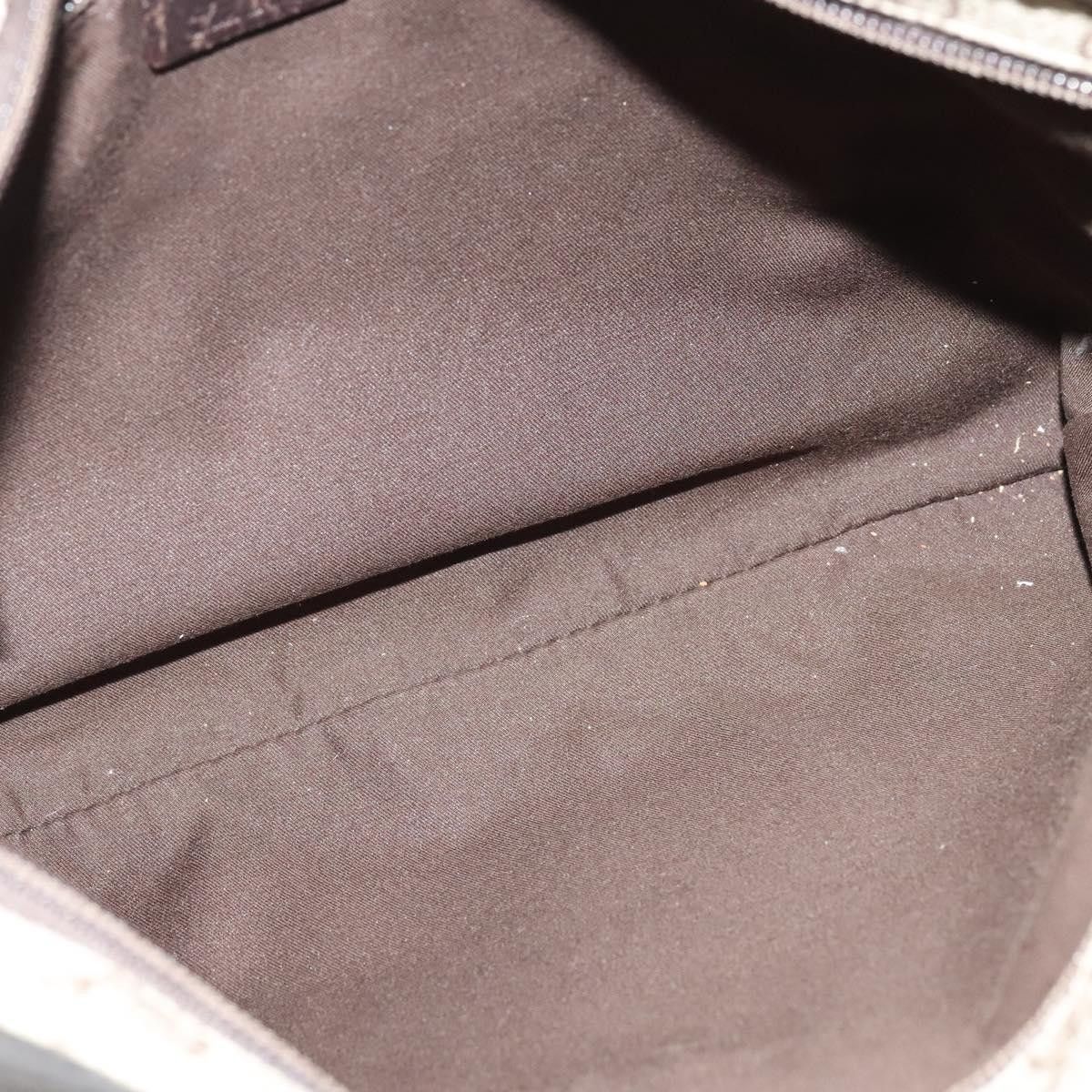 Gucci GUCCI GG Supreme Shoulder Bag Pvc Leather Beige Silver Size ONE SIZE - 16 Thumbnail