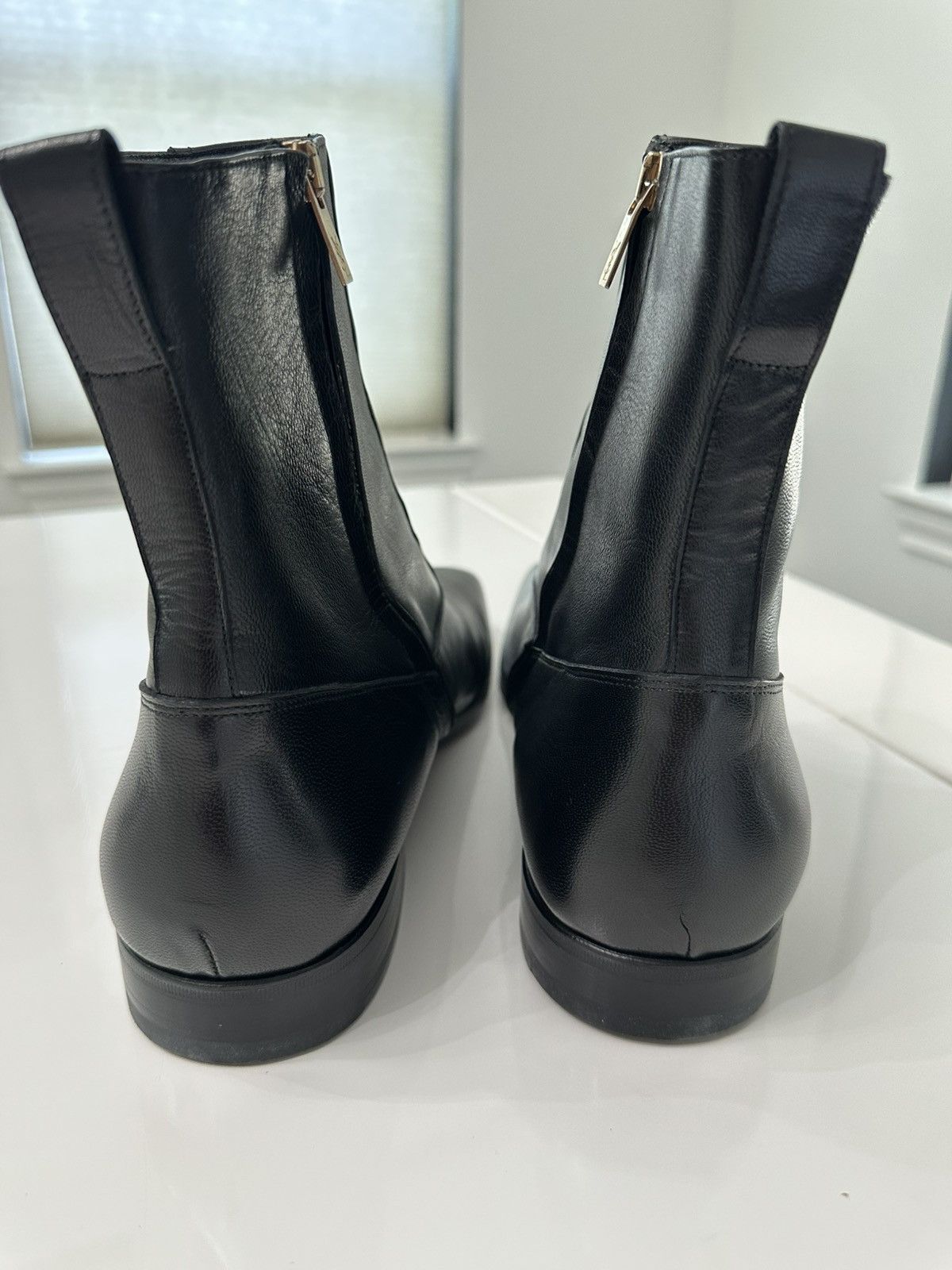 Yves Saint Laurent Yves Saint Laurent Men's Leather Booties Size US 11 / EU 44 - 5 Thumbnail