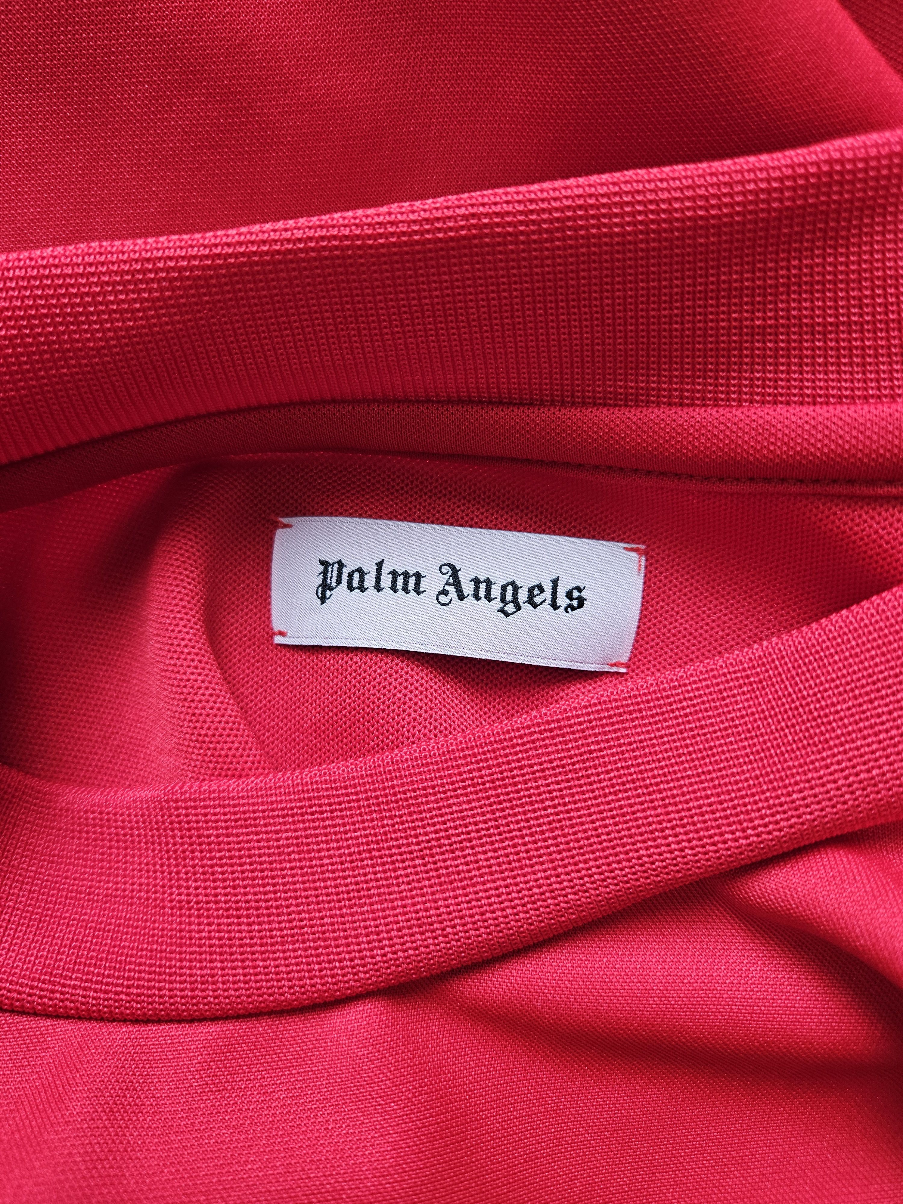 Palm Angels Palm Angels Red Track Taping Long Sleeve Pullover Size US L / EU 52-54 / 3 - 4 Thumbnail