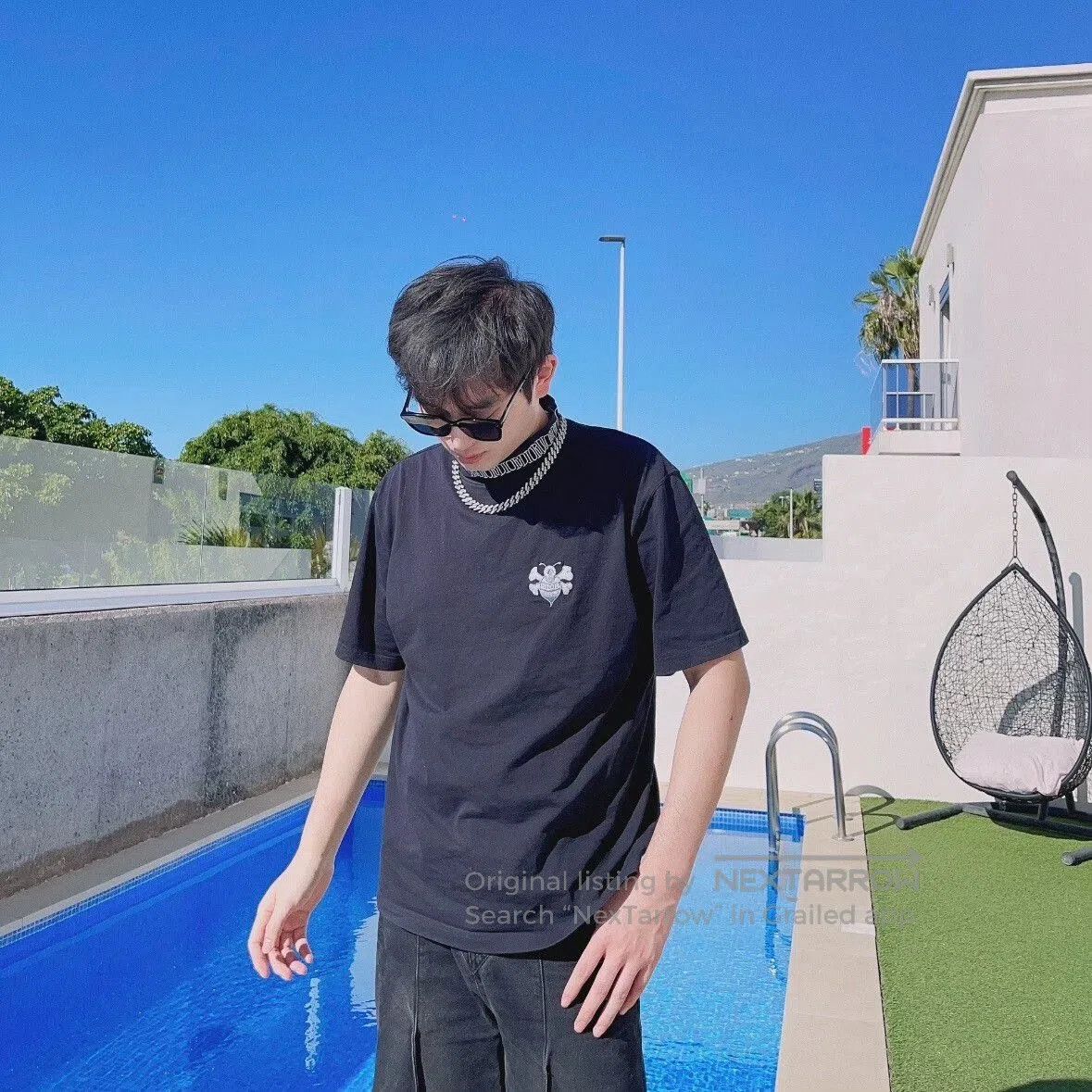 Dior Dior Stussy Collaboration Embroidered Bee T-shirt. Size US XS / EU 42 / 0 - 6 Thumbnail