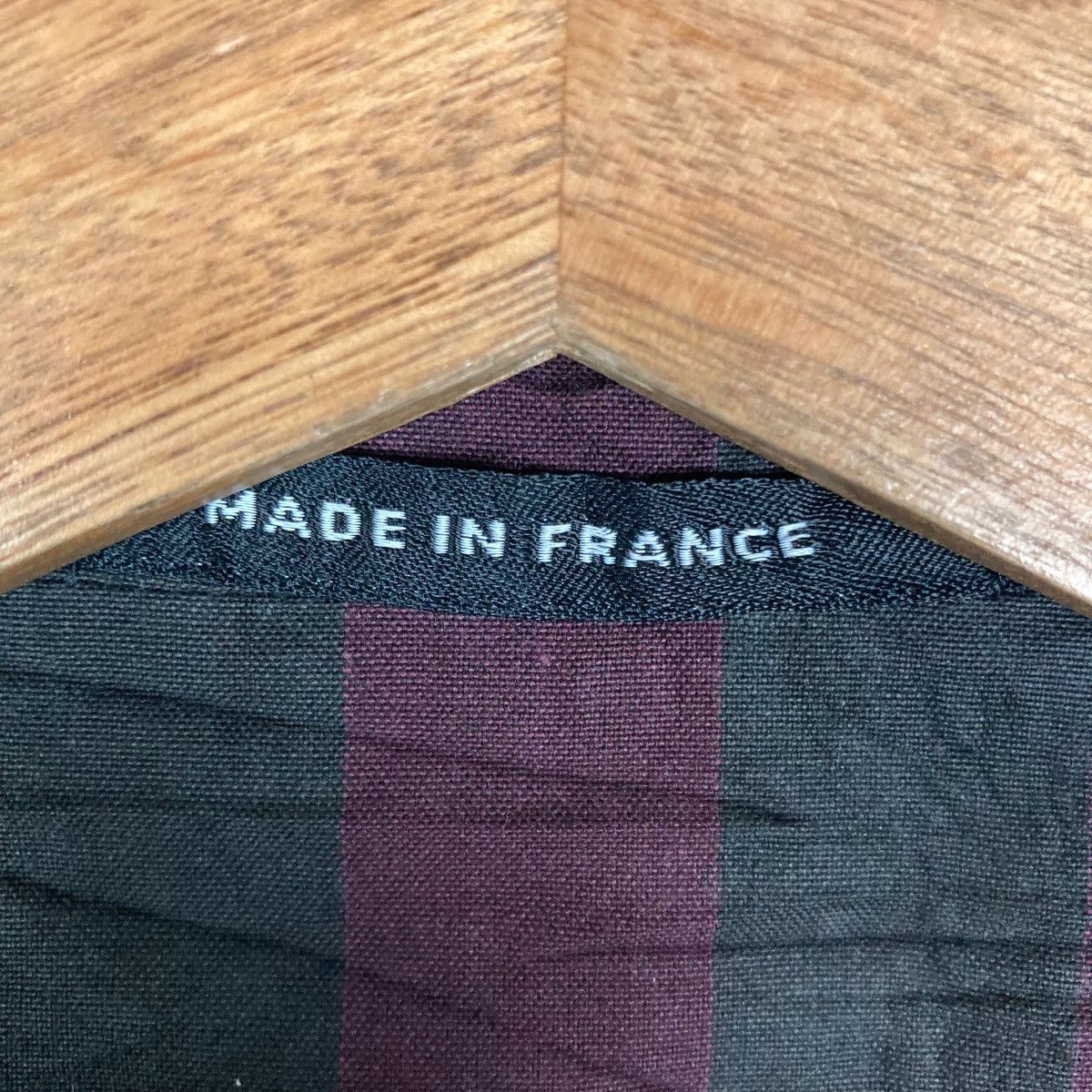 agnes b. Vintage Agnes B Homme Paris Checkered Design Flat Button Size US L / EU 52-54 / 3 - 5 Thumbnail