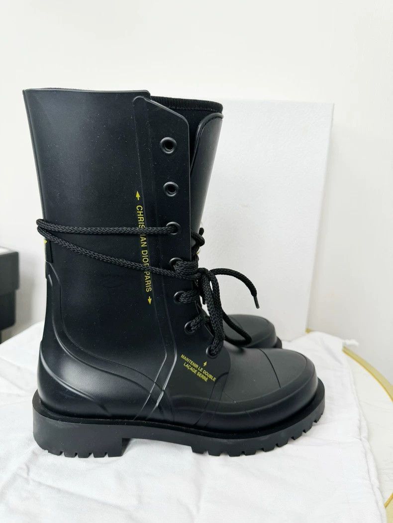Dior Dior Black Boots Size 38 for Sale-2505 Size US 6 / IT 36 - 2 Thumbnail