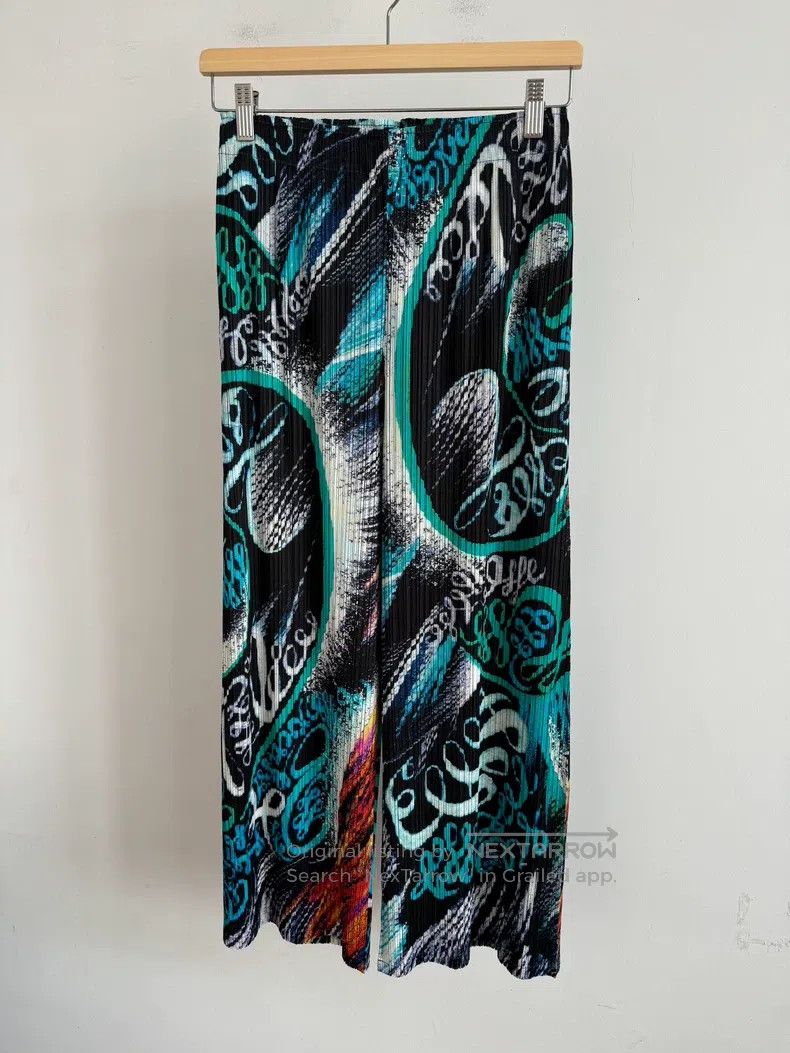 Issey Miyake Issey Miyake size:3 Color Block Pants Size 22" - 1 Thumbnail