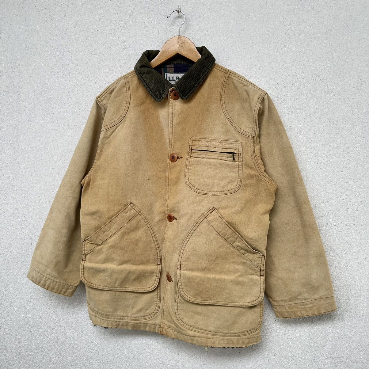 L.L. Bean Vintage L.L Bean 80’s Duck Canvas Field Jacket Size US L / EU 52-54 / 3 - 4 Thumbnail