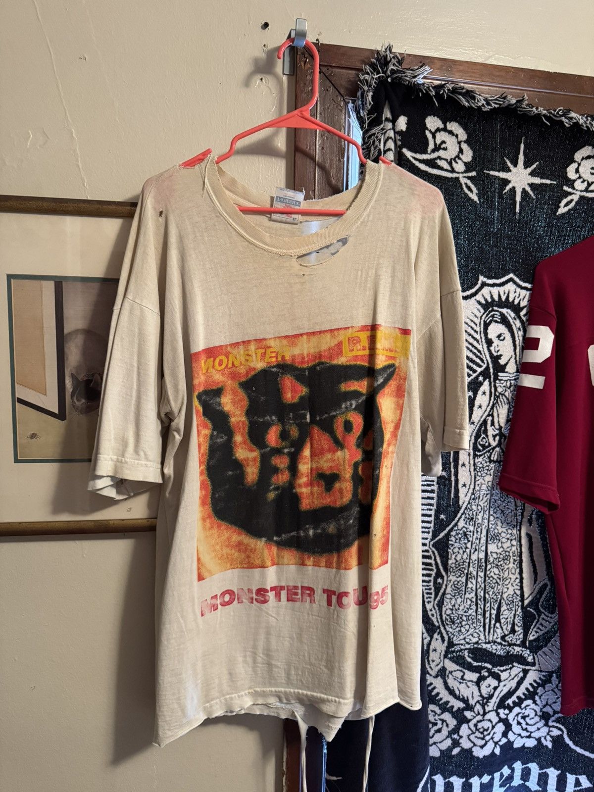Vintage REM MONSTER u.s 95’ tour Size US XXL / EU 58 / 5 - 1 Thumbnail