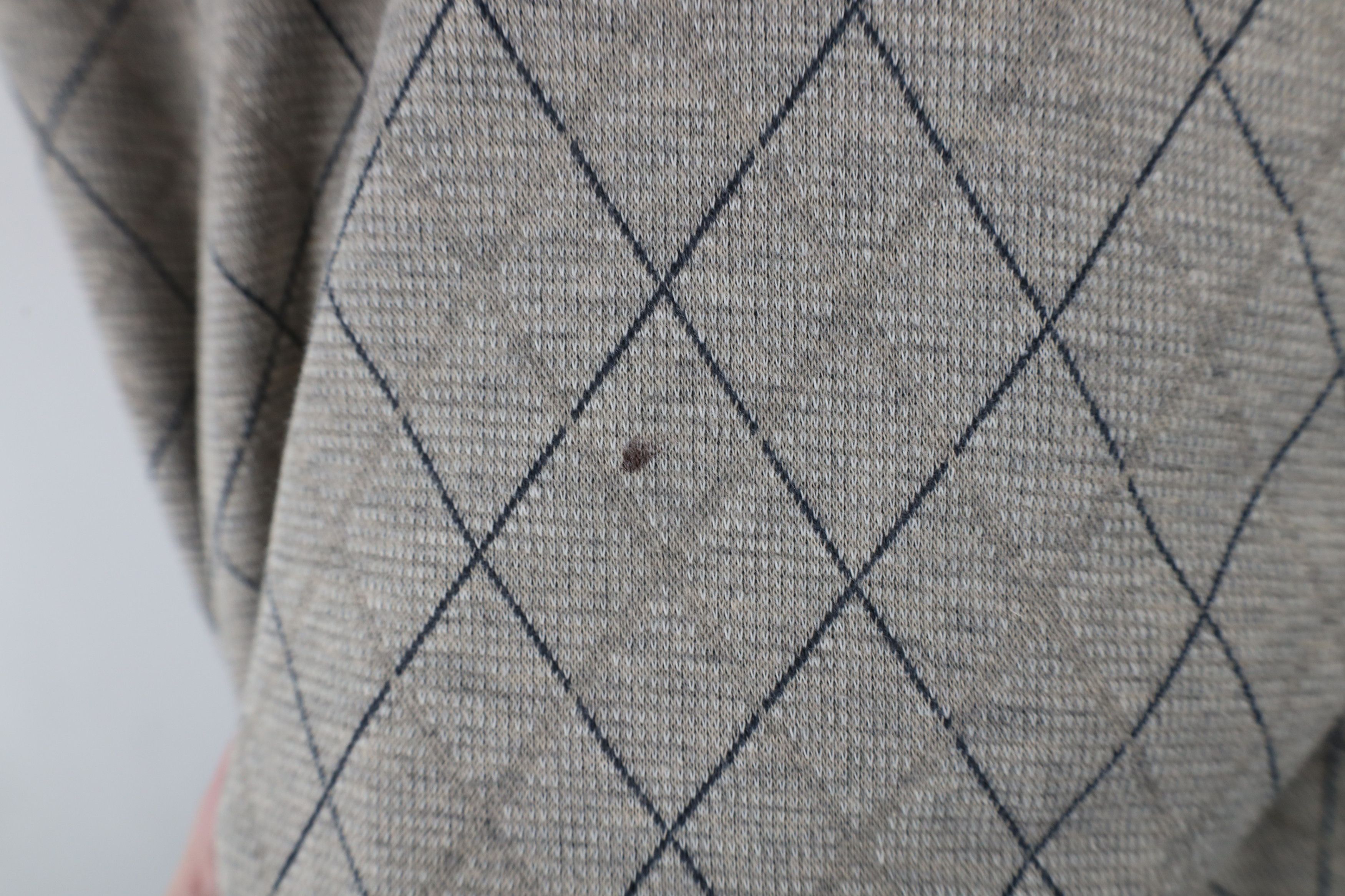 Vintage Vintage 90s Streetwear Argyle Diamond Long Sleeve Rugby Polo Size US XL / EU 56 / 4 - 4 Thumbnail