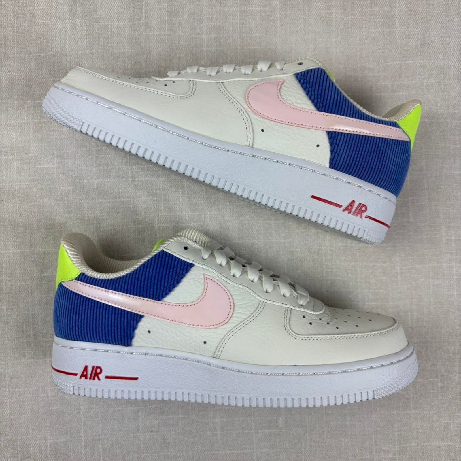 Nike 🪡 2018 Nike Air Force 1 Low “Corduroy” 9W Size US 9 / IT 39 - 2 Thumbnail