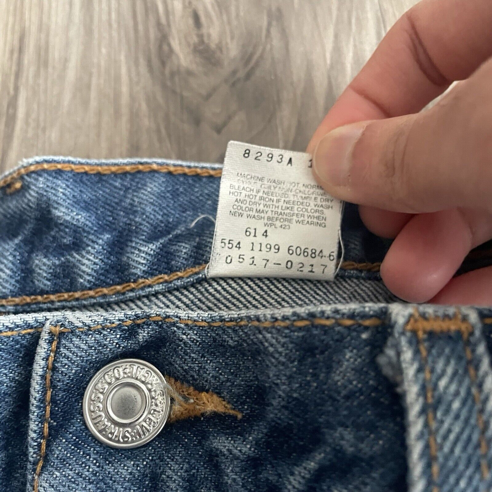 Levi's × Vintage Vintage Levis 517 Jeans Mens Size 36x31 Medium Wash Red Size US 36 / EU 52 - 6 Thumbnail