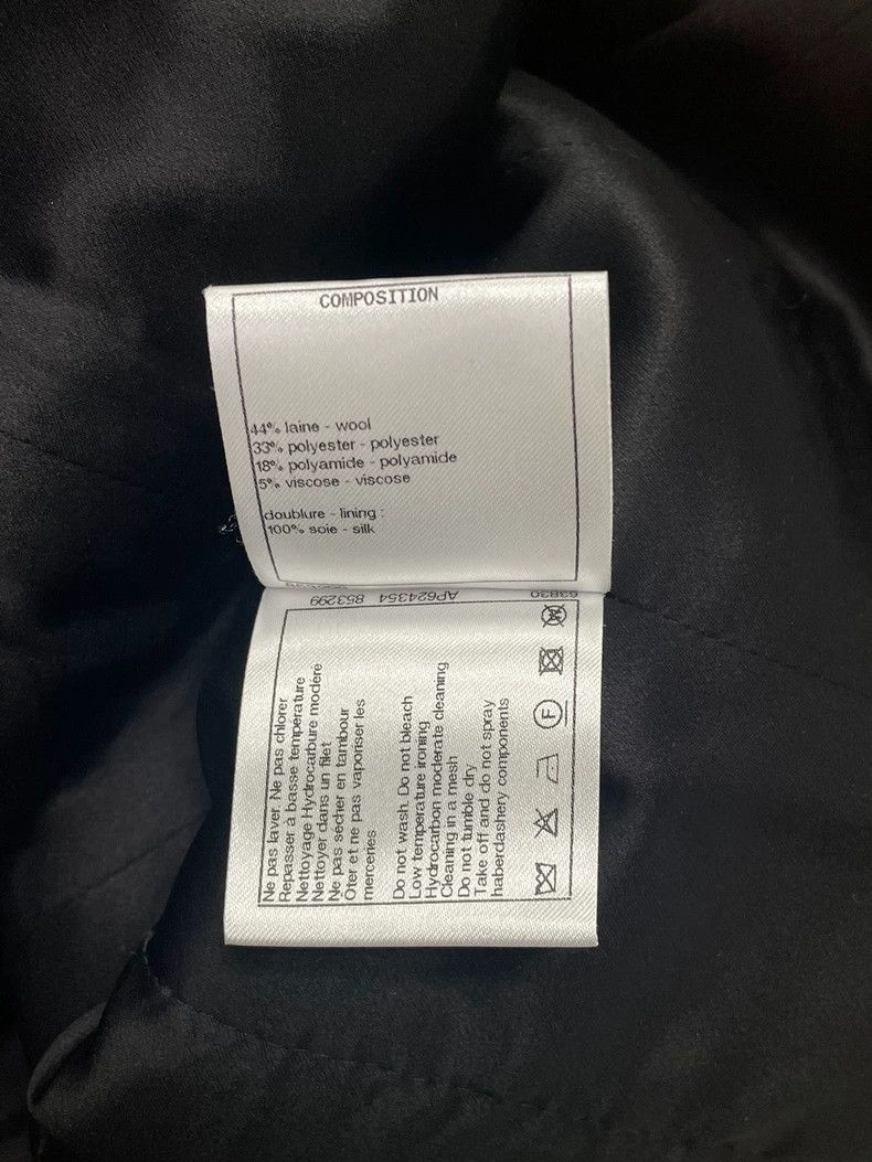Chanel chanel Black and white sequin diamond-buttoned four-pocket Size M / US 6-8 / IT 42-44 - 6 Thumbnail