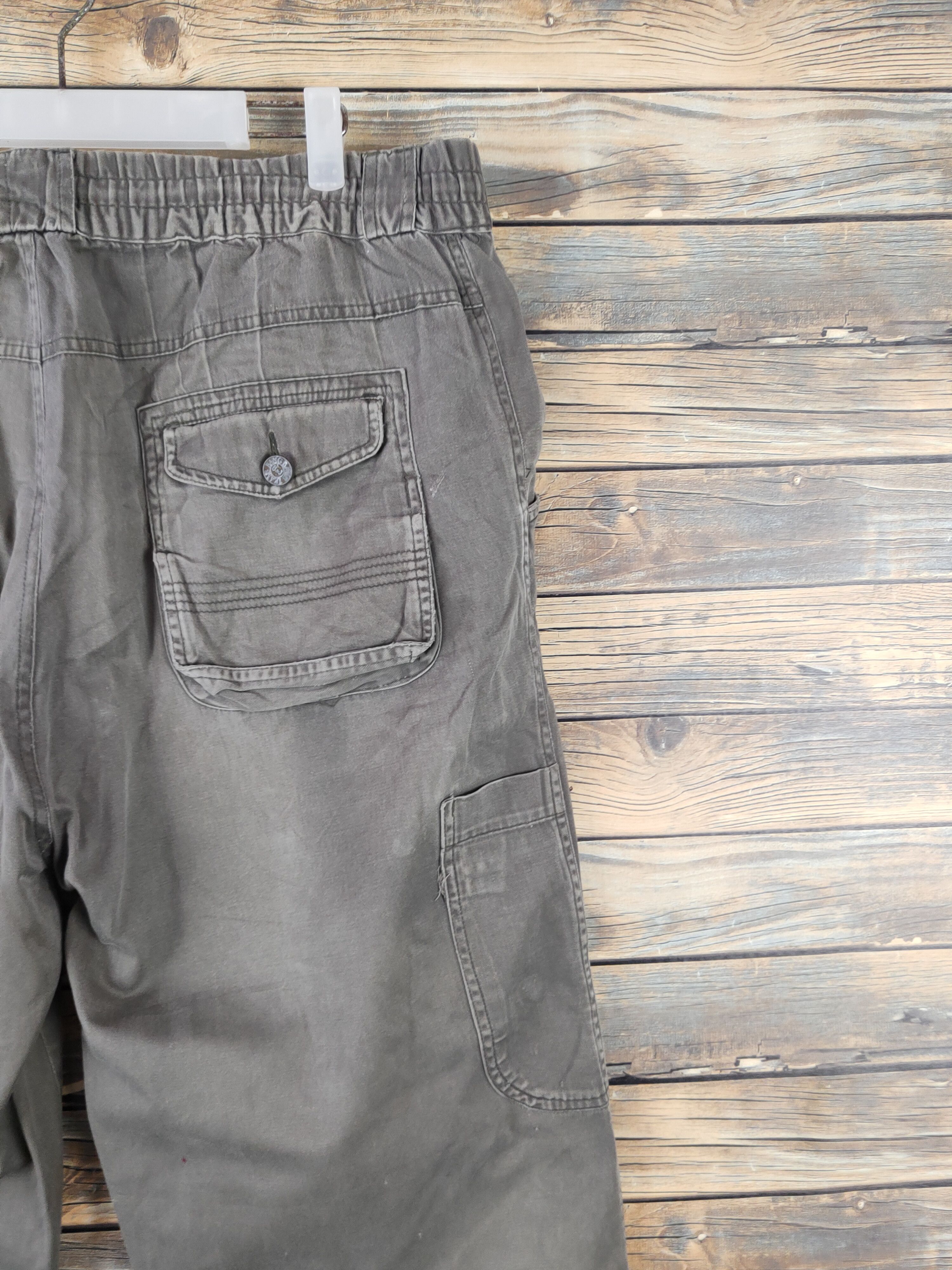 Japanese Brand DLL Bang Bang Olive Multipocket Tactical Cargo Pants #272 Size US 36 / EU 52 - 11 Thumbnail