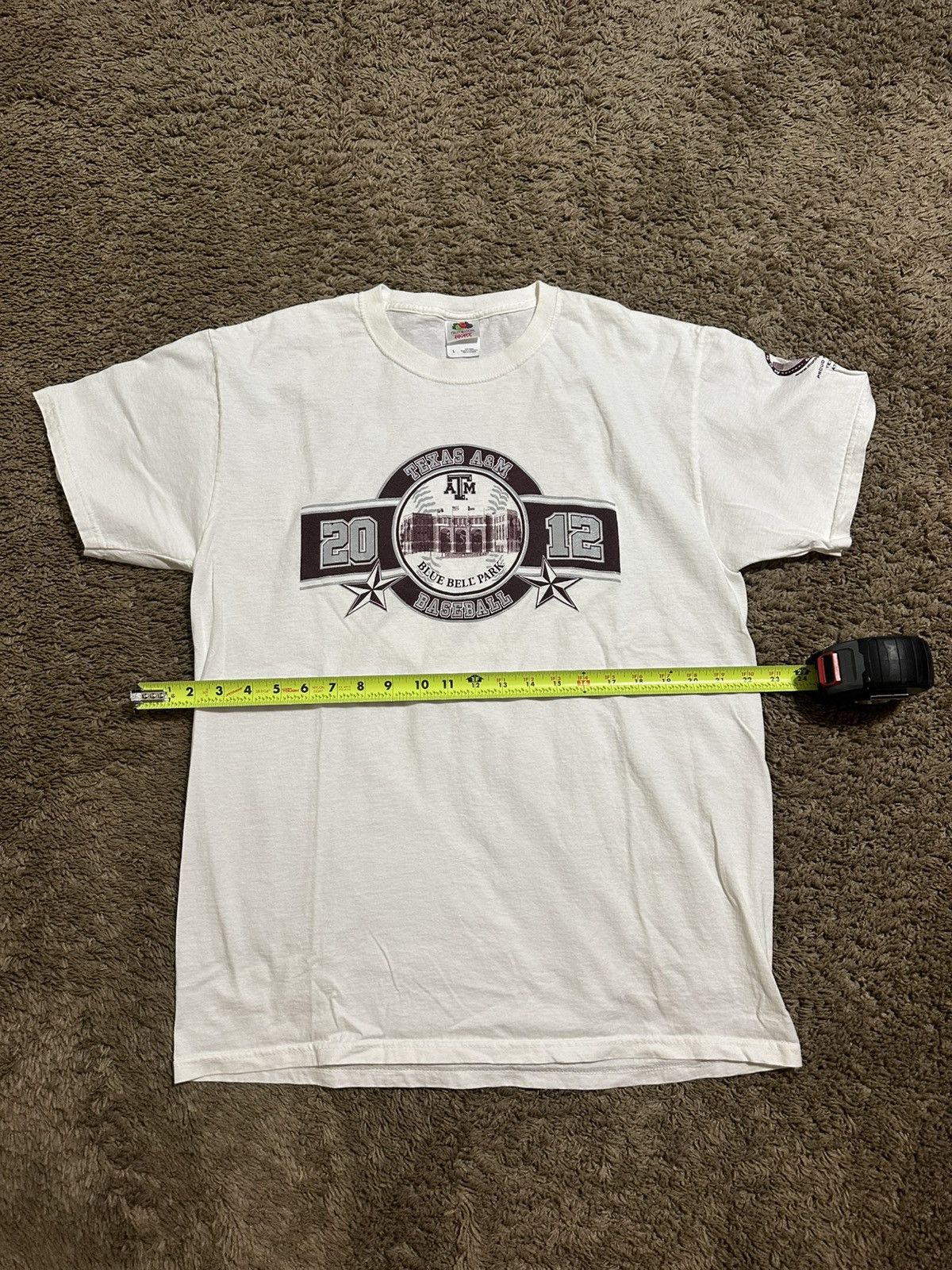 NCAA Vintage NCAA Texas A&M “baseball” shirt 2012 size large Size US L / EU 52-54 / 3 - 4 Thumbnail
