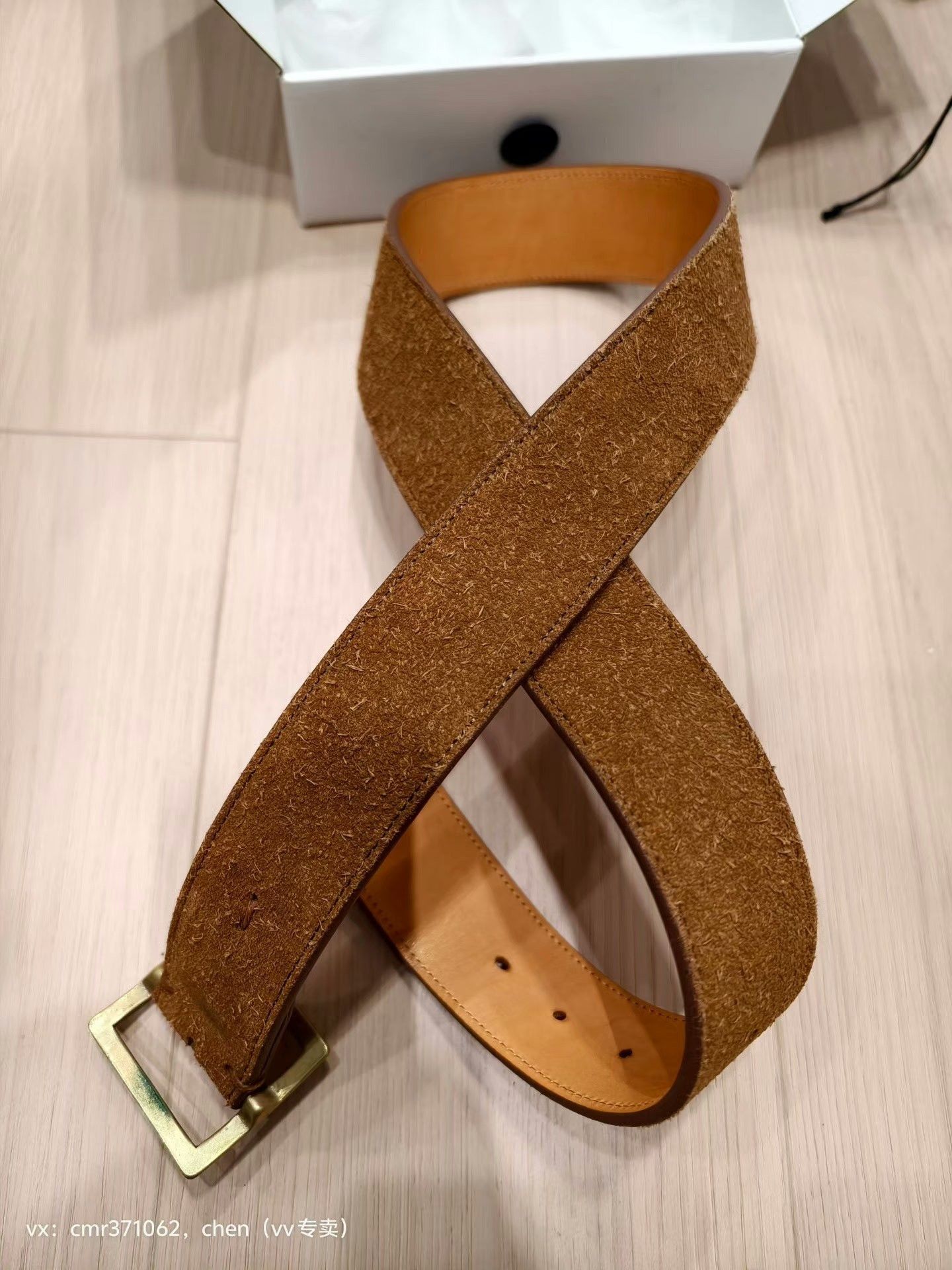 Visvim VISVIM 17AW 45MM Veggie Suede Belt Size 34 - 3 Thumbnail