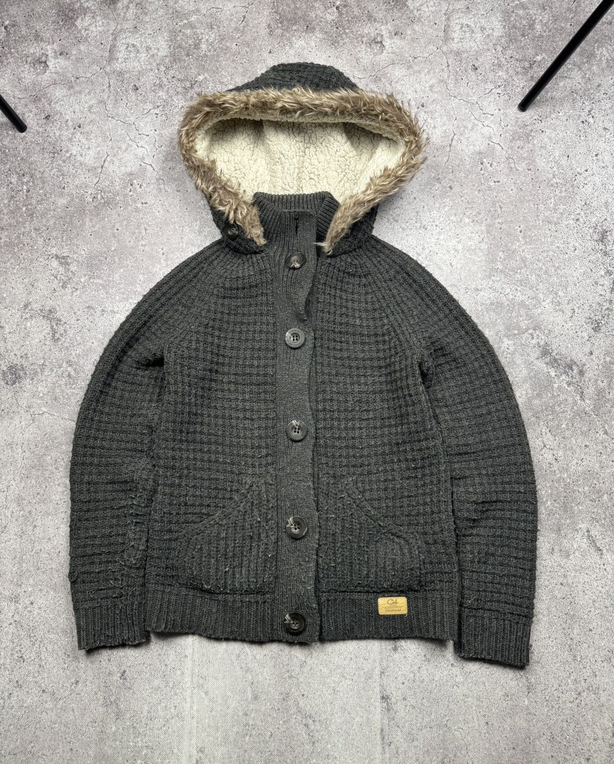 If Six Was Nine If Six Was Nine LGB Styled Knitted Fur Japan Y2K Zip Hoodie Size US S / EU 44-46 / 1 - 1 Thumbnail