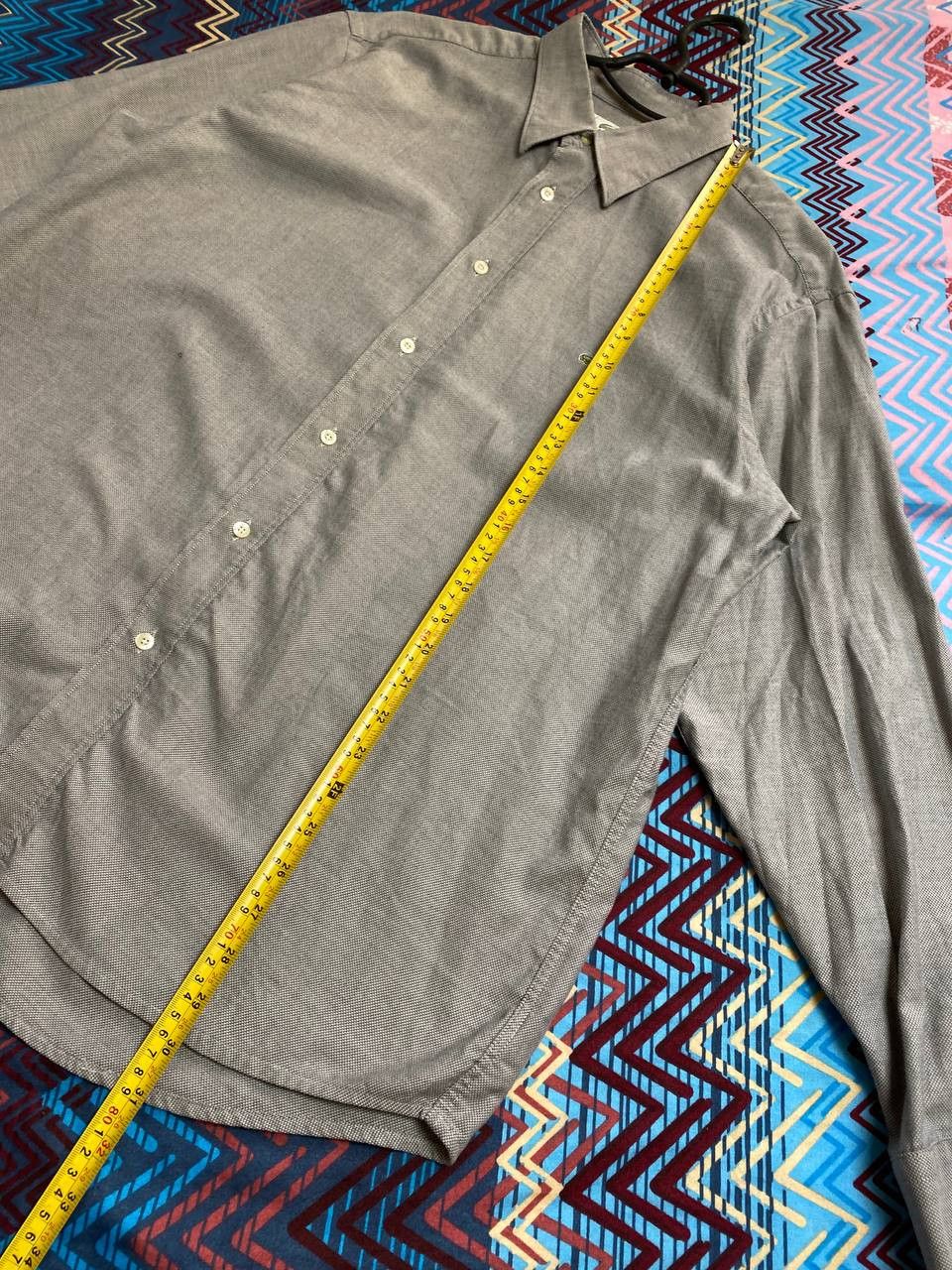 Lacoste × Vintage Lacoste Embroidered Logo Casual Shirt 6653AC Size US XXL / EU 58 / 5 - 11 Thumbnail