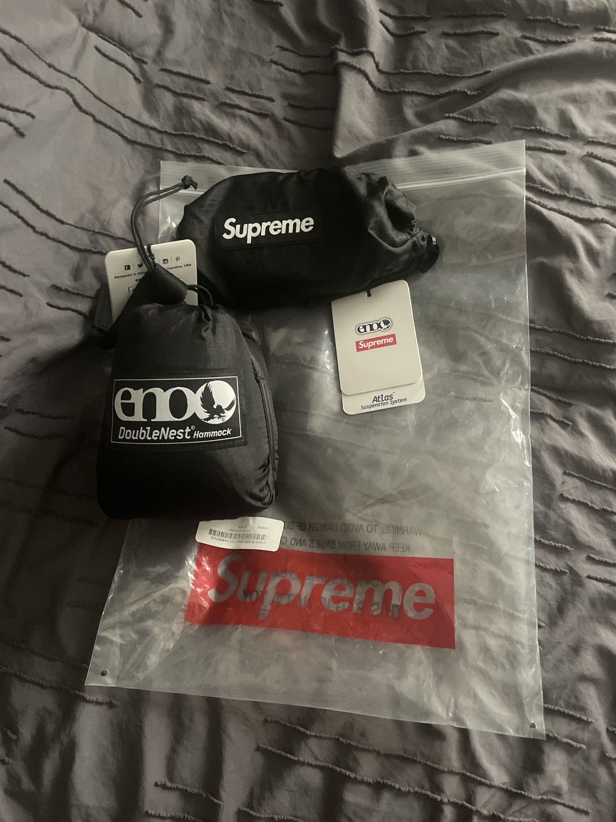 Supreme Supreme Eno Hammock - Black Size ONE SIZE - 1 Thumbnail