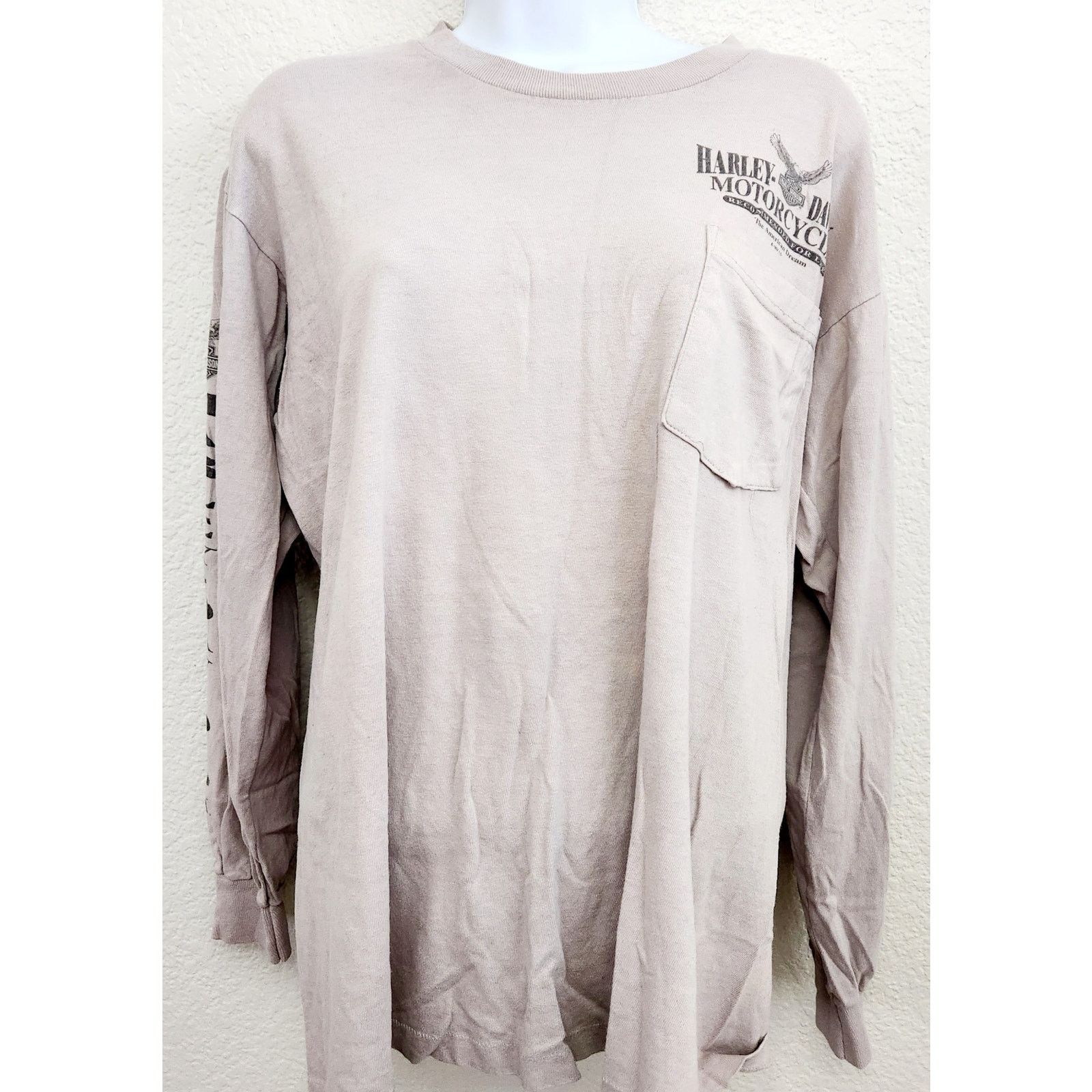 Other Harley-Davidson Tan Beige Rapid City South Dakota T Shirt M Size US M / EU 48-50 / 2 - 1 Thumbnail