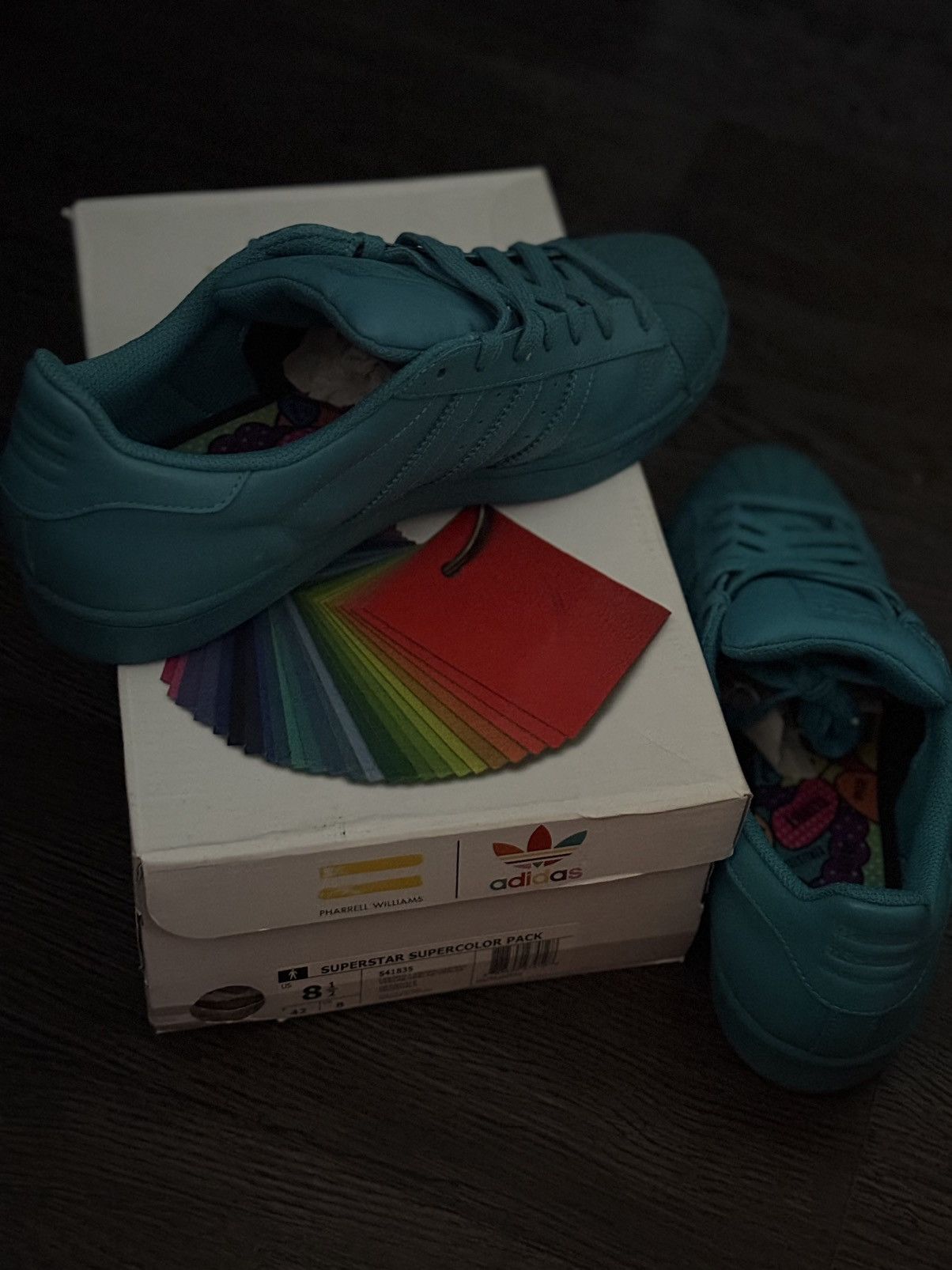 Adidas × Pharrell ADIDAS SUPERSTAR SUPERCOLOR PACK Size US 8.5 / EU 41-42 - 7 Thumbnail