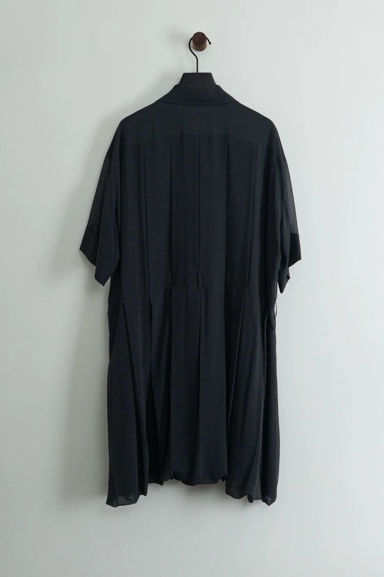 Comme des Garcons Comme des Garcons Black pleated single-breasted cropped sl Size S / US 4 / IT 40 - 4 Thumbnail