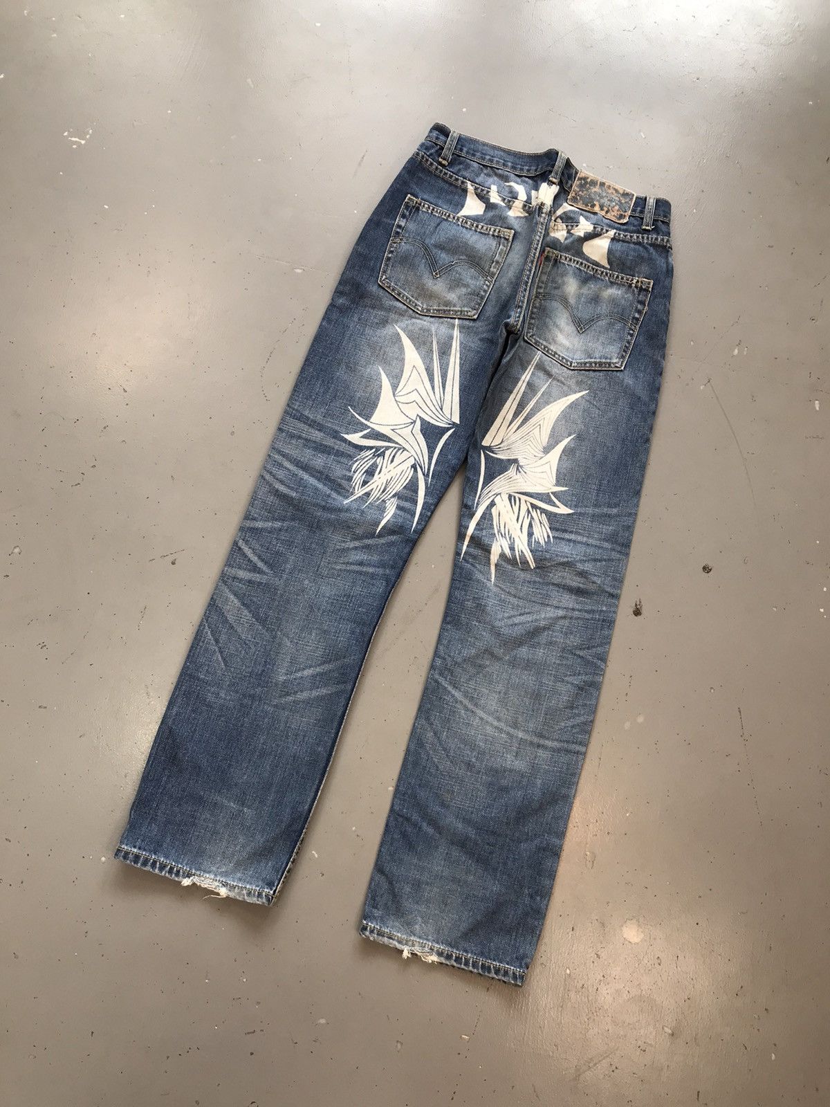 Levi's × Vintage Vintage Levi’s Strauss &co red tab crazy patterns denim Size US 30 / EU 46 - 7 Thumbnail