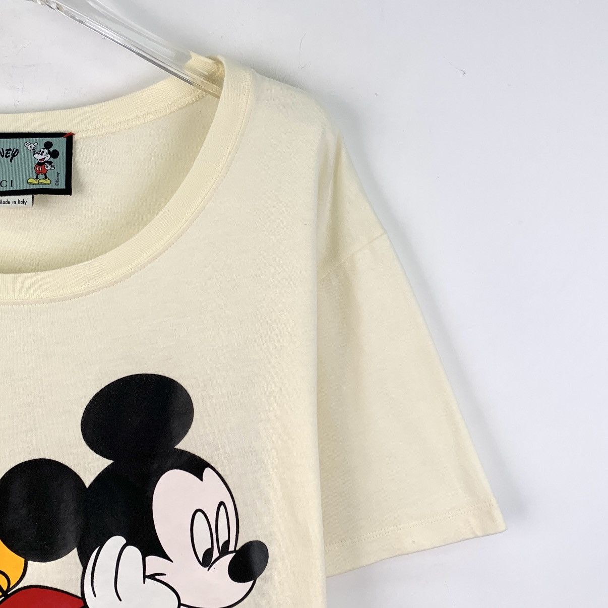 Gucci Gucci x Disney Co-branded Cotton Crew Neck T-Shirt Size S / US 4 / IT 40 - 3 Thumbnail