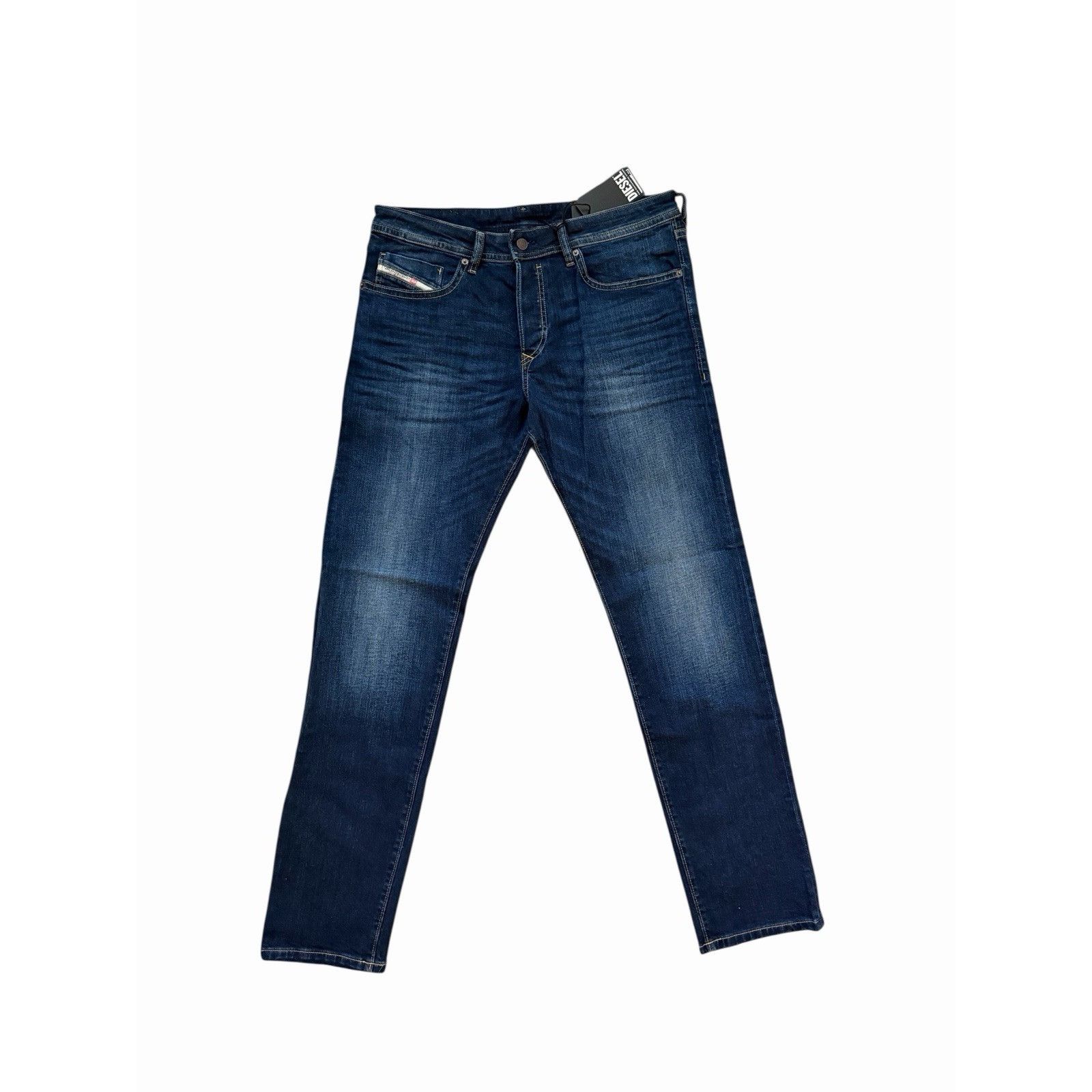 Diesel Diesel Mens Buster Tapered Jeans RB065 Blue $250 Size 32/32 Size US 32 / EU 48 - 1 Thumbnail