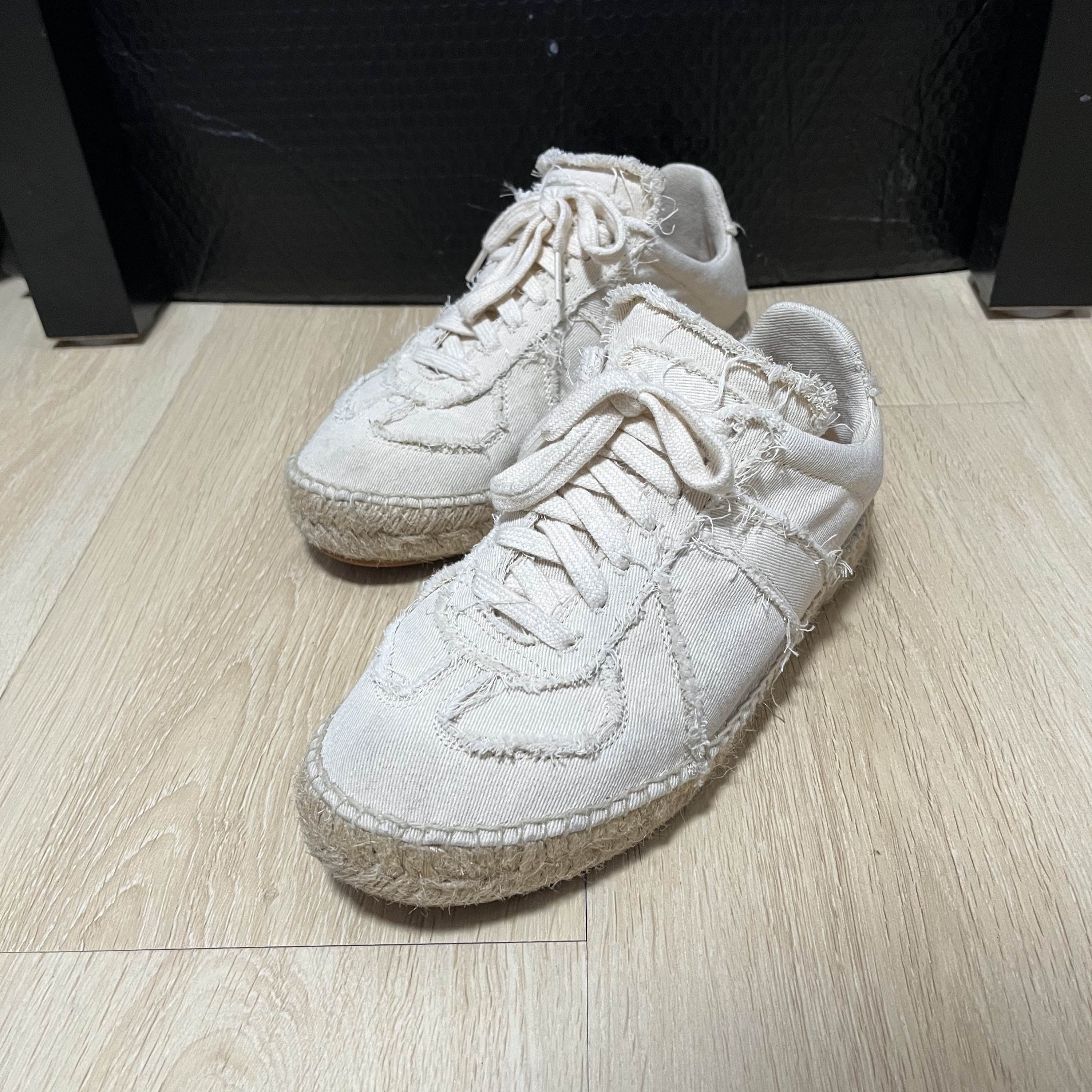 Maison Margiela Maison Margiela Replica Fringed Espadrille Sneakers Size 37 Size US 7 / IT 37 - 1 Thumbnail