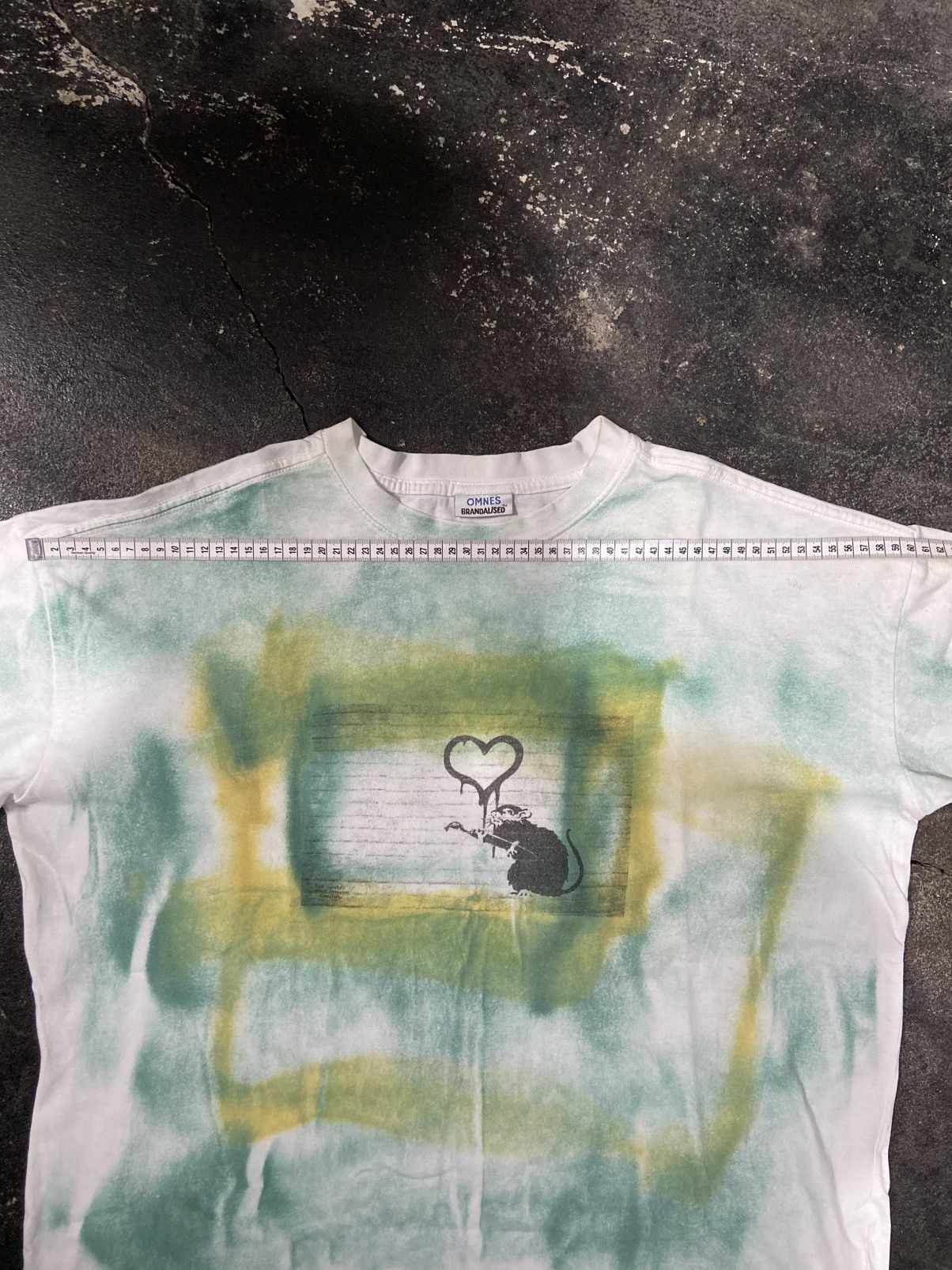 Arts & Science Omnes Brandalised ™️ Banksy Art Tshirt White Size US XL / EU 56 / 4 - 16 Thumbnail