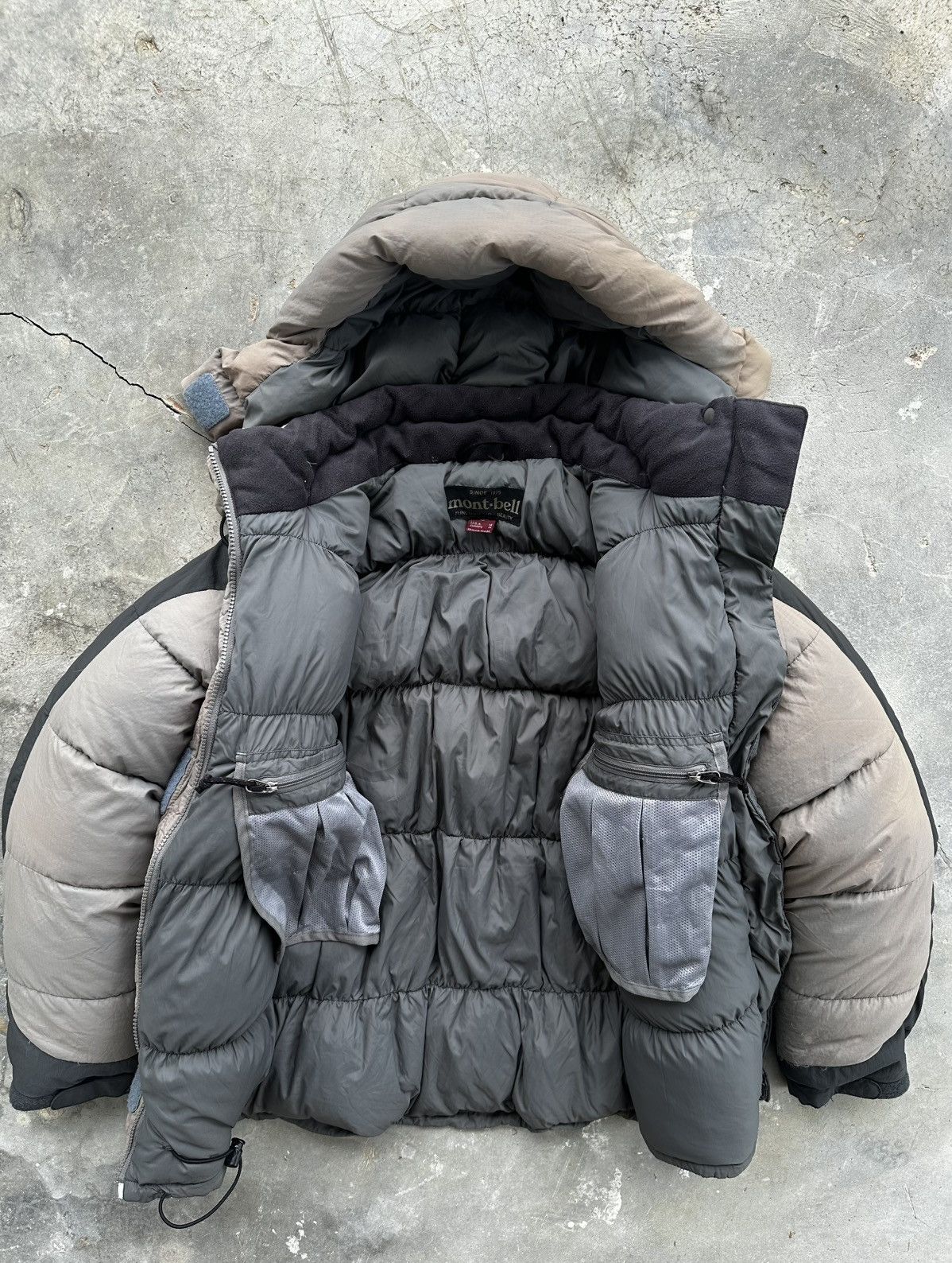 Montbell Montbell Vintage Down Puffer Jacket Size US M / EU 48-50 / 2 - 2 Thumbnail