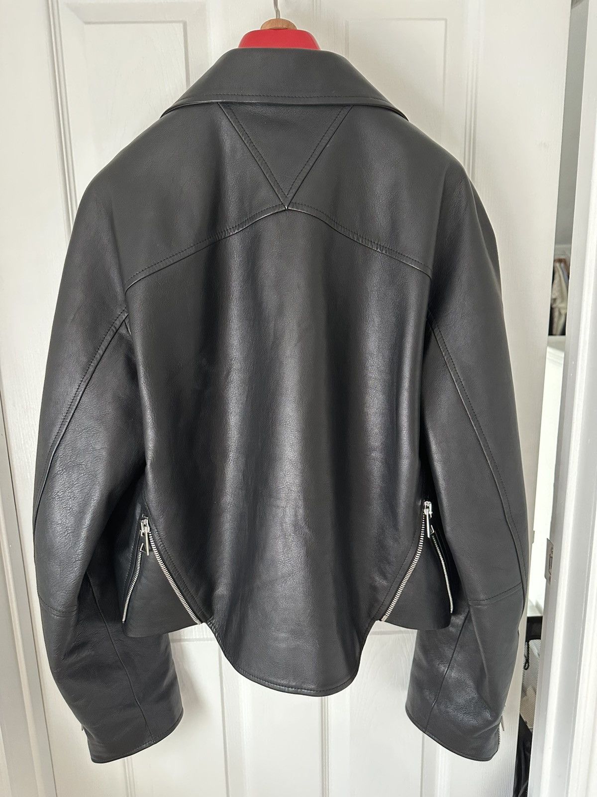 Bottega Veneta Biker Lambskin Leather Jacket Size US M / EU 48-50 / 2 - 5 Thumbnail