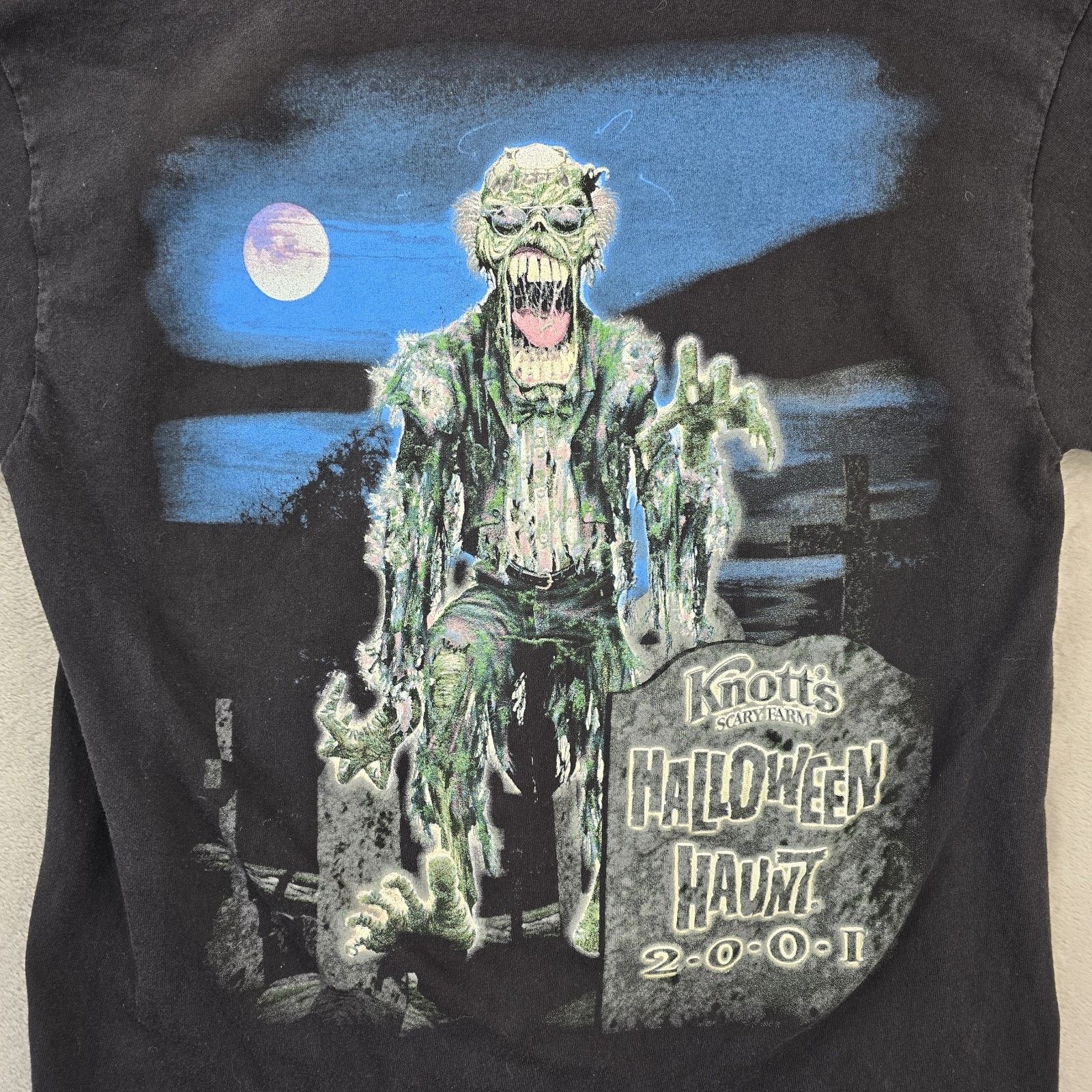 Other Vintage Knott’s Scary Farm Shirt Medium 2001 Halloween Y2K Size US M / EU 48-50 / 2 - 8 Thumbnail