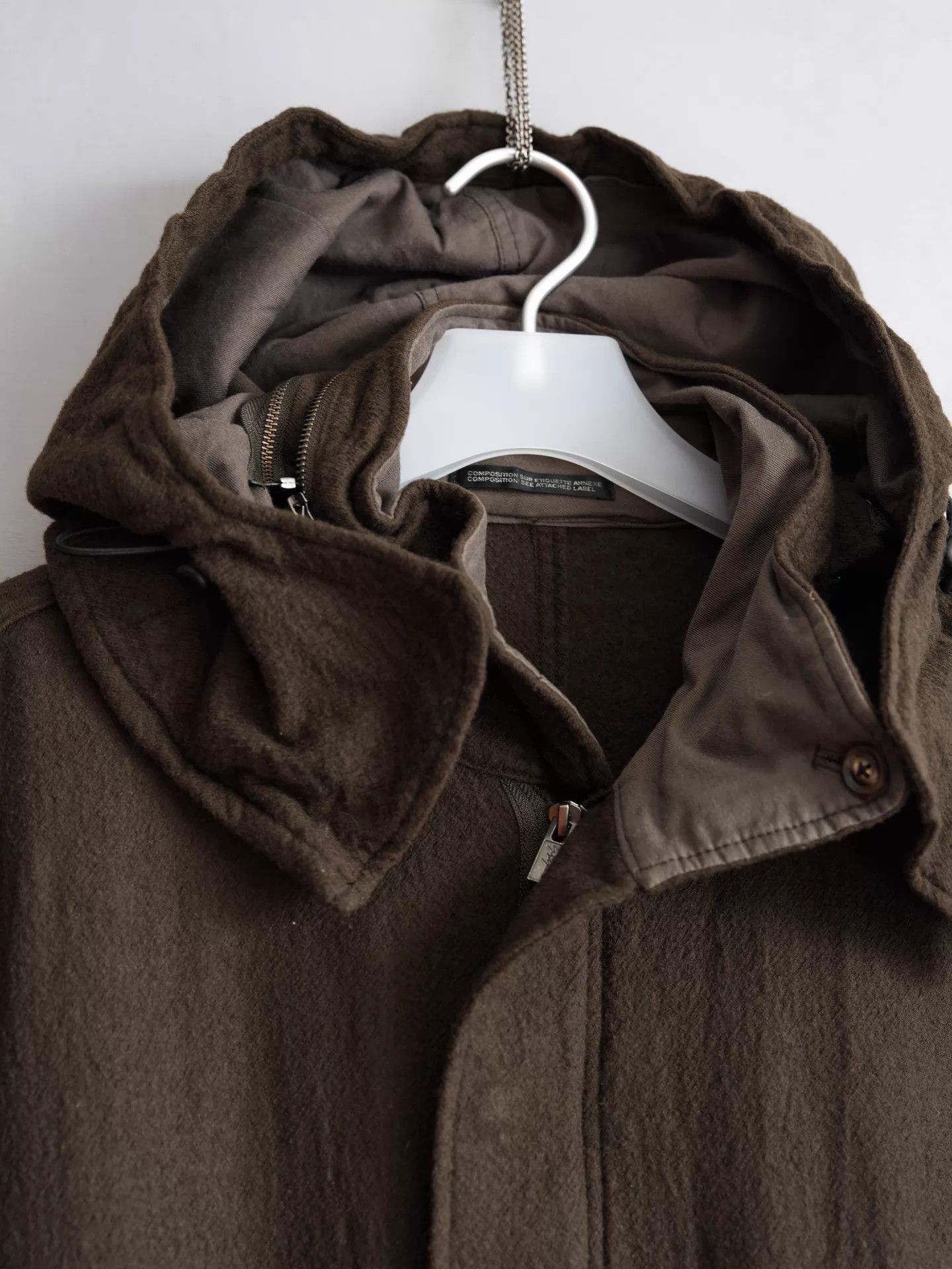 Yohji Yamamoto Yohji Yamamoto 22AW M-51 Parka Oversized Shrunk Wool Size US L / EU 52-54 / 3 - 3 Thumbnail