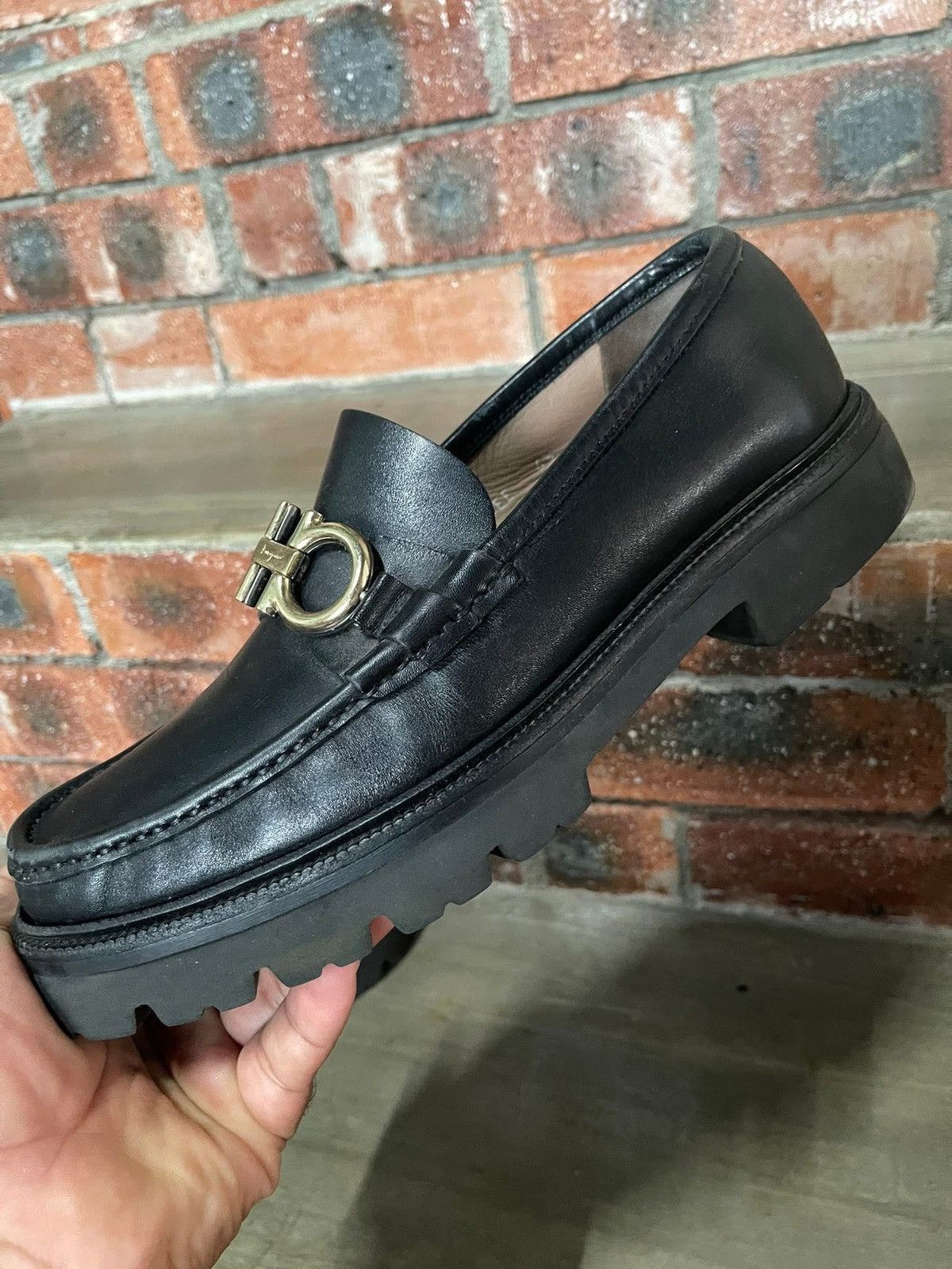 Salvatore Ferragamo Rare Shoes Loafer SALVATORE FERRAGAMORE Size US 7.5 / EU 40-41 - 9 Thumbnail