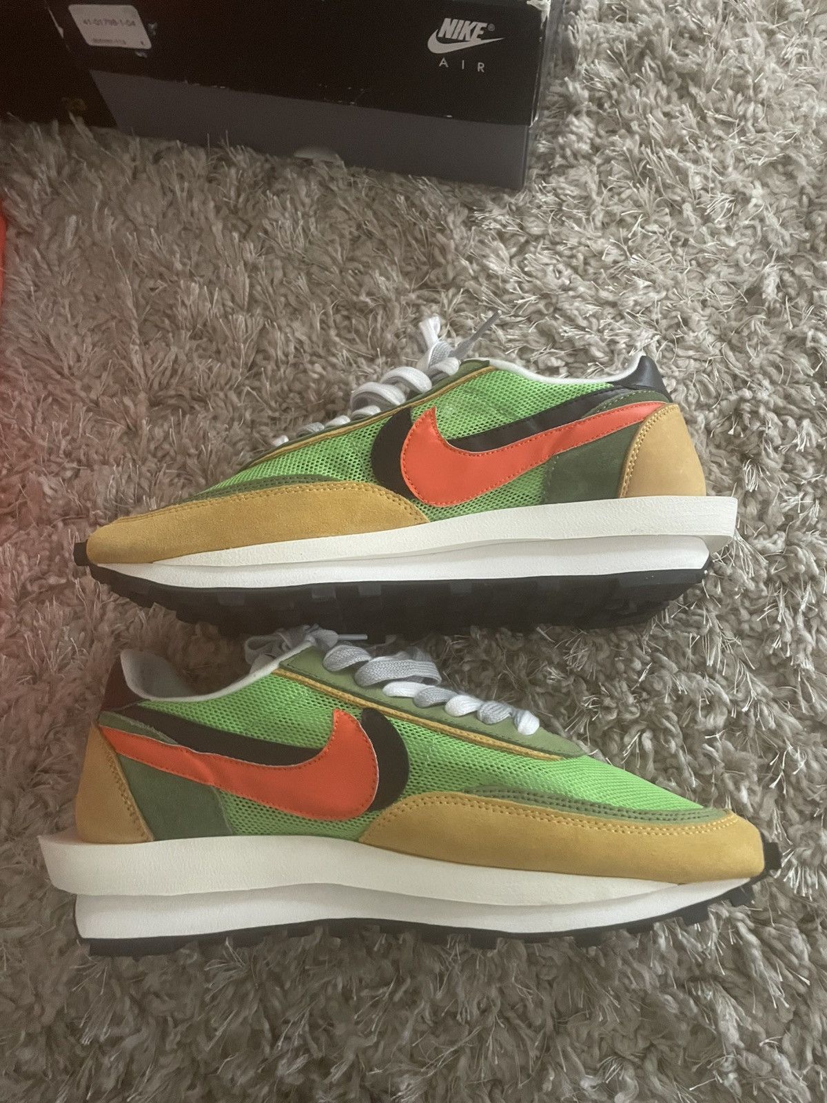Nike × Sacai Nike Sacai x LDWaffle Green Gusto sz 9 Size US 9 / EU 42 - 3 Thumbnail