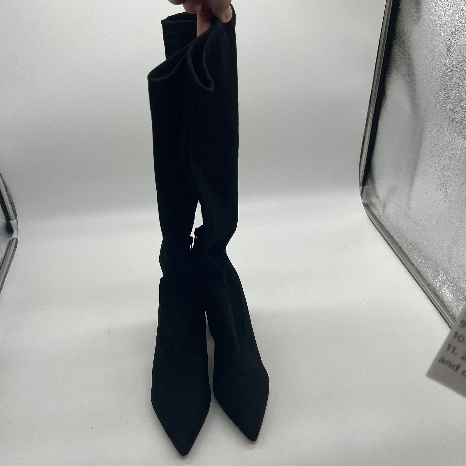 Other Marc Fisher Black Solid Tall Shaft Boots Size 10 M Size US 10 / IT 40 - 6 Thumbnail